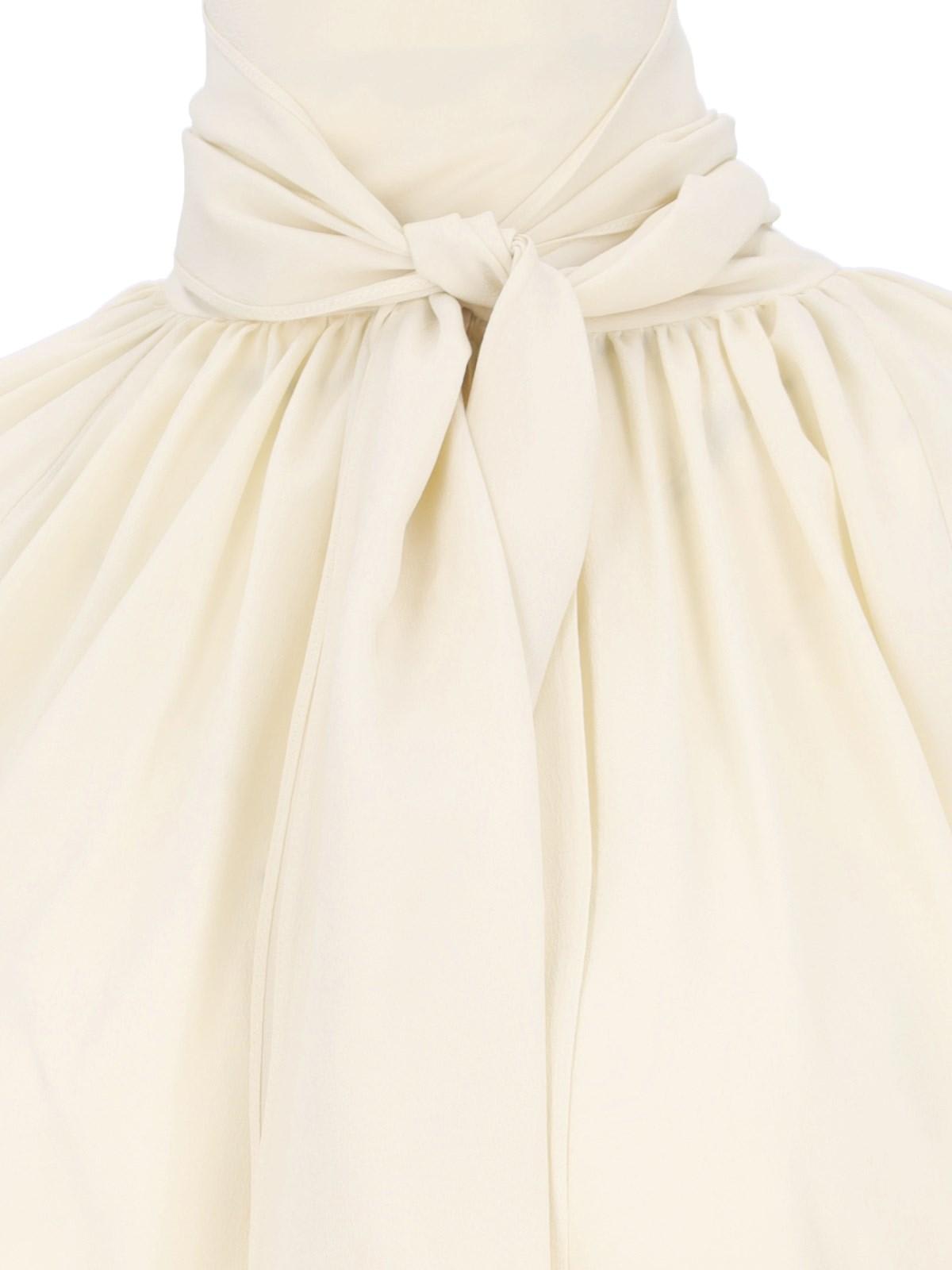 Shop Givenchy Shirt With Ruffles In White