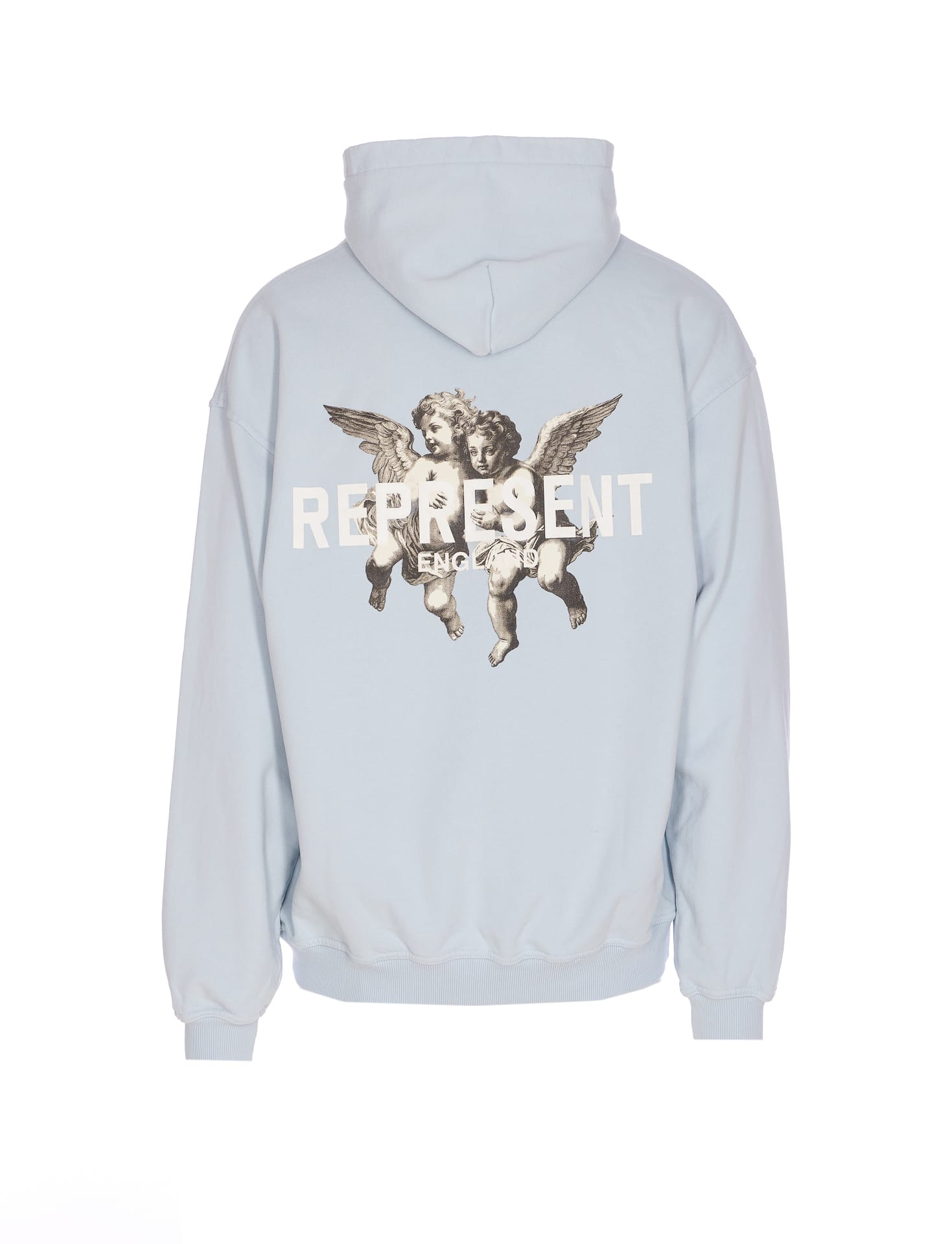 Represent Hooded Sweater Kangaroo Pocket In Blue