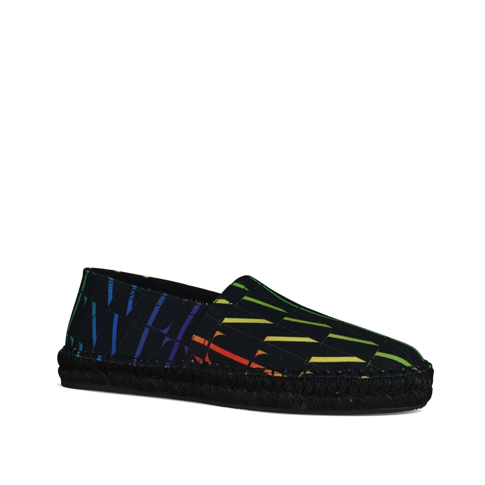 Shop Valentino Garavani Vlnt Espadrillas In Black