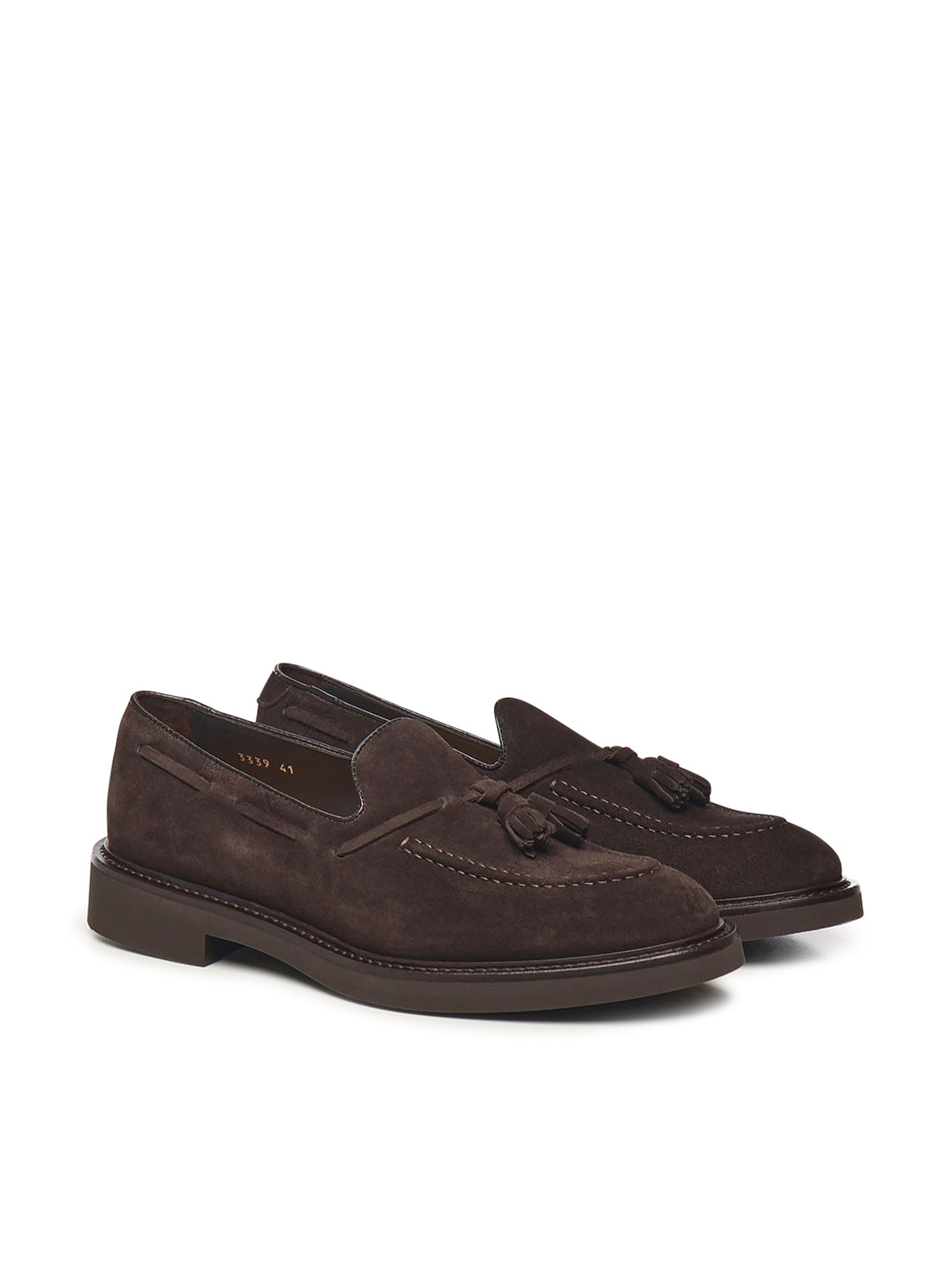 Doucal's Tassel Loafer In Brown