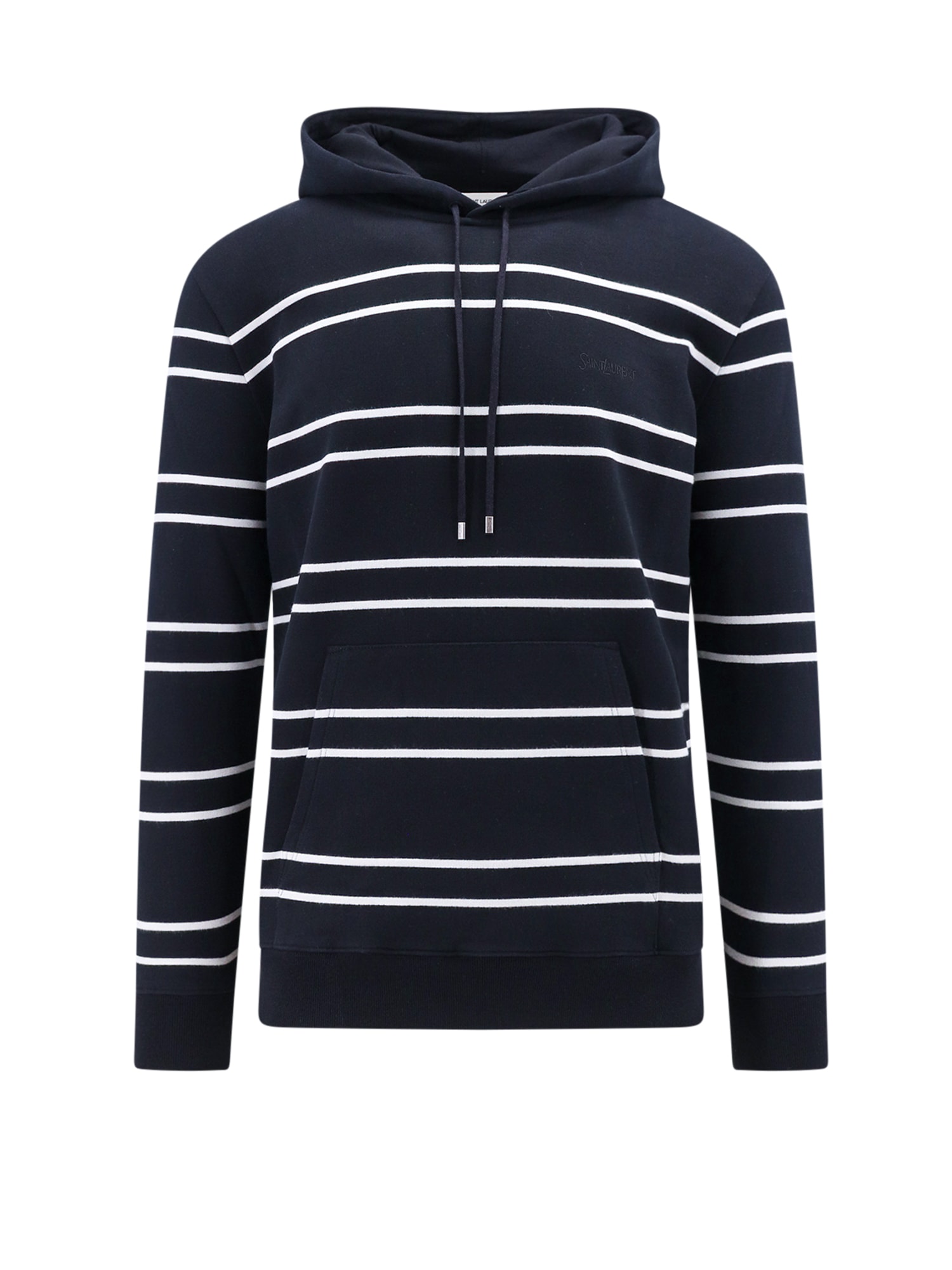 Cotton Striped Hoodie