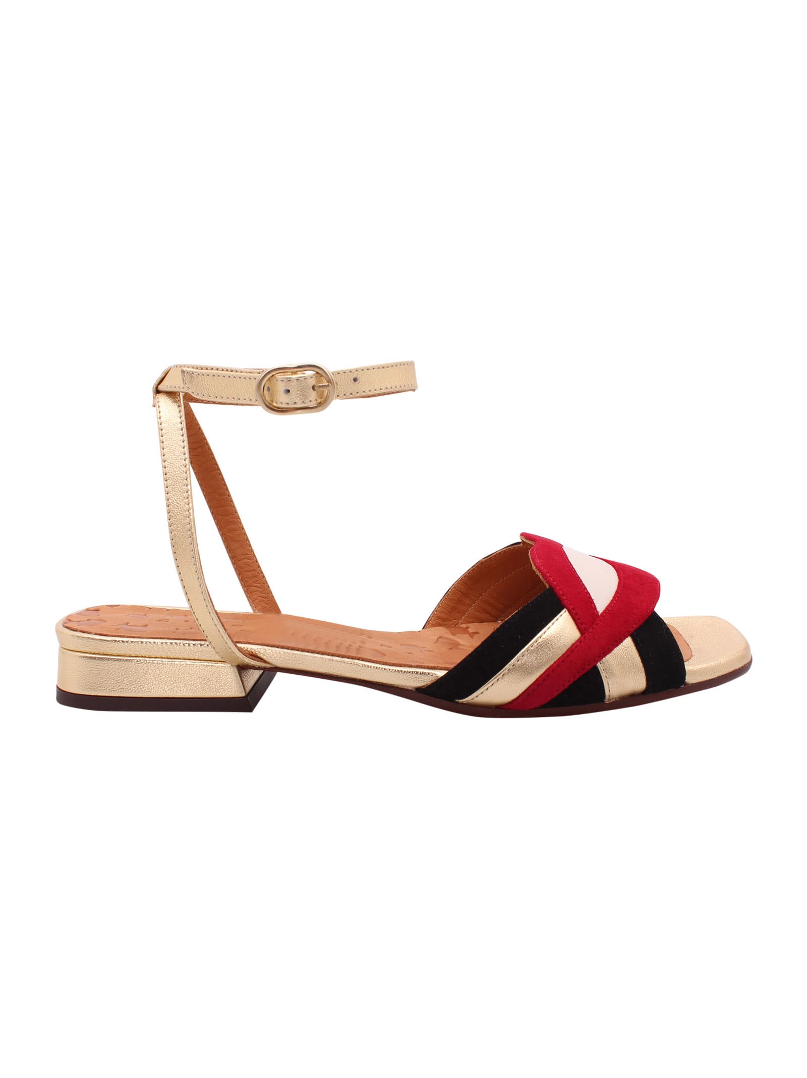 CHIE MIHARA TIMAI LEATHER SANDALS,11261108