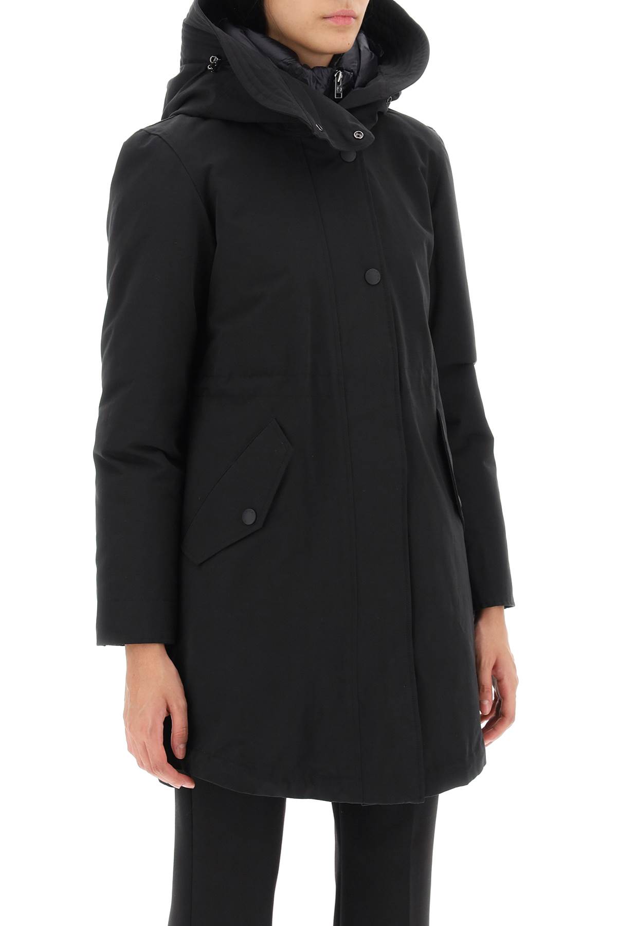 Woolrich Military 3-in-1 Parka In Black