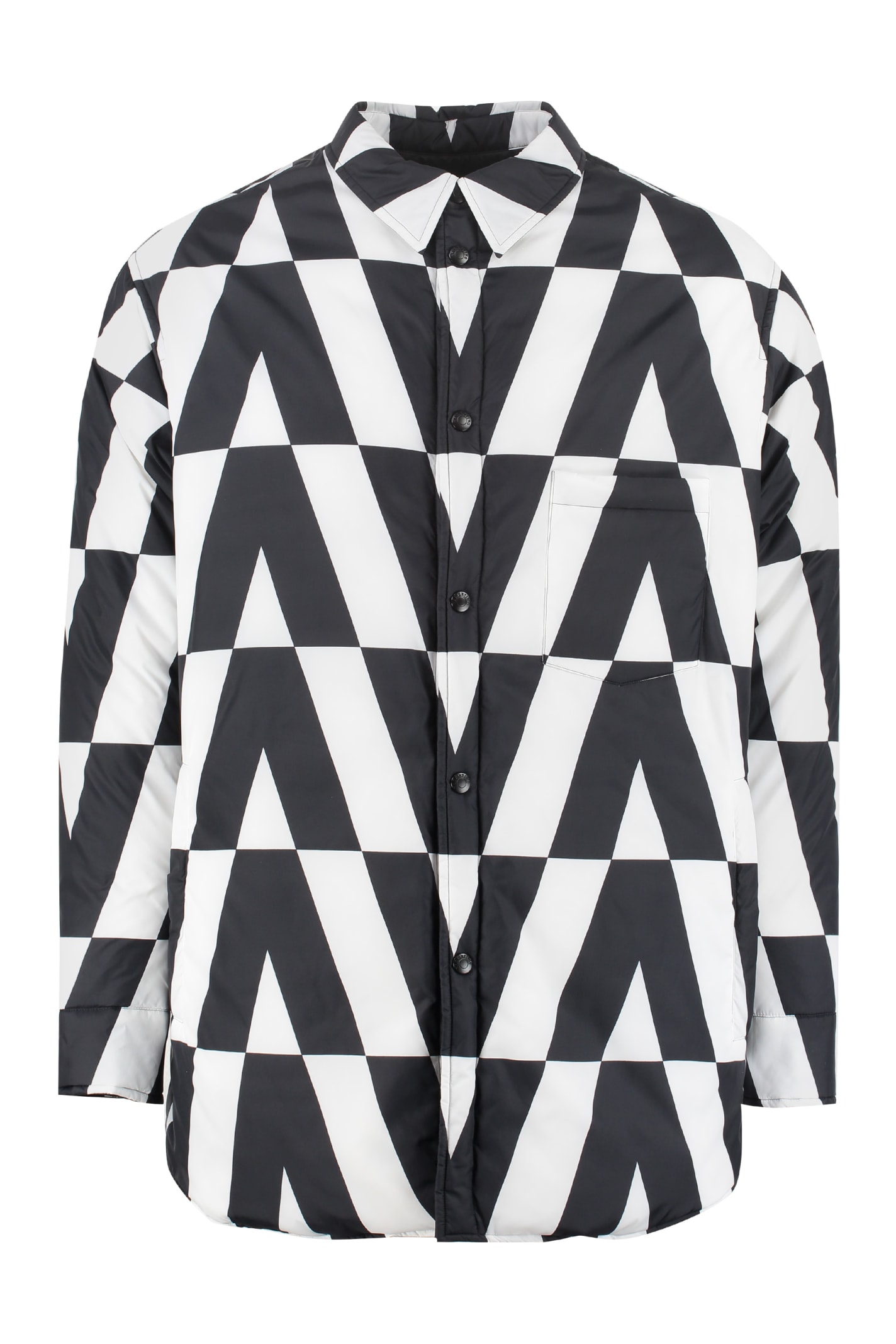 Valentino Printed Reversible Down Jacket