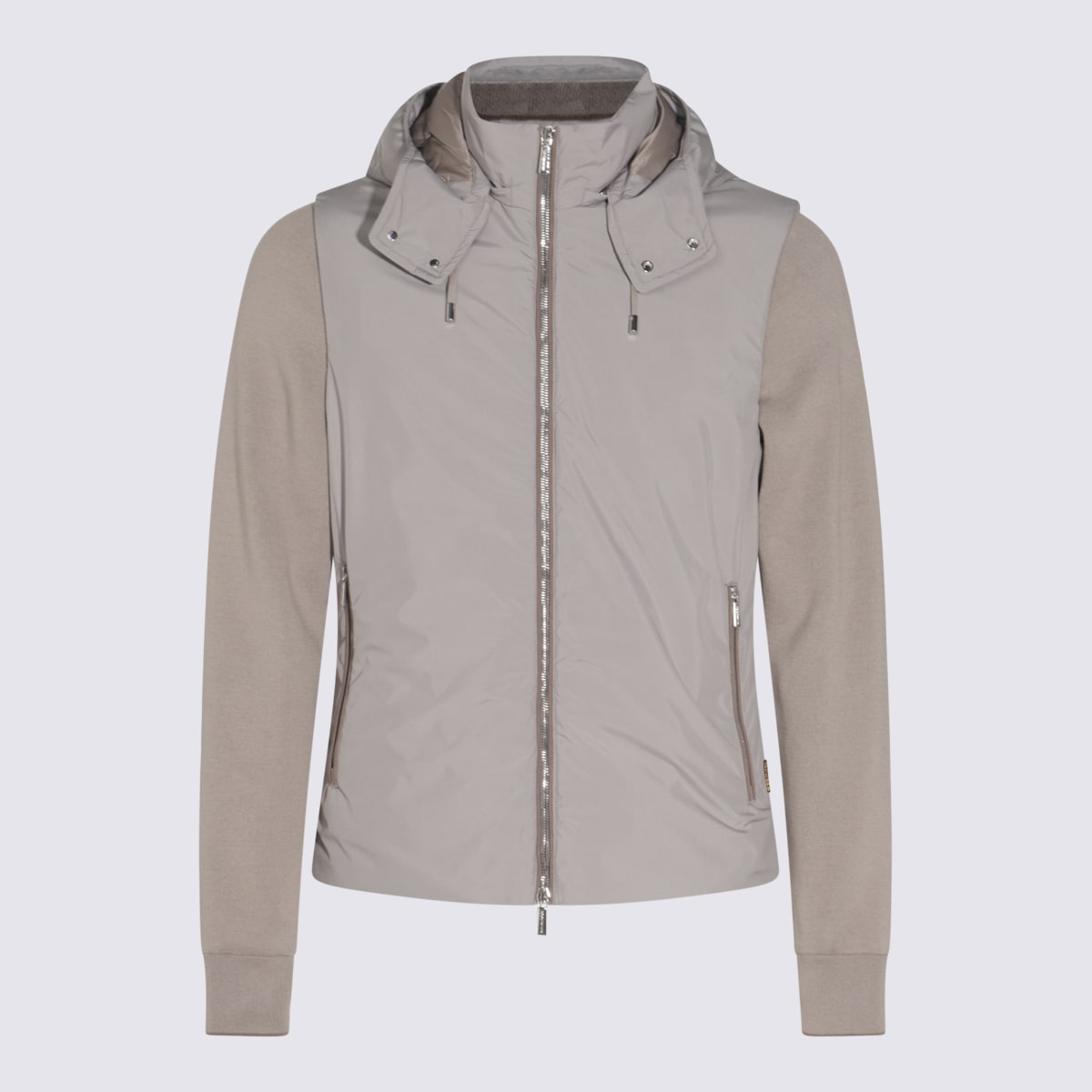 Beige Down Jacket