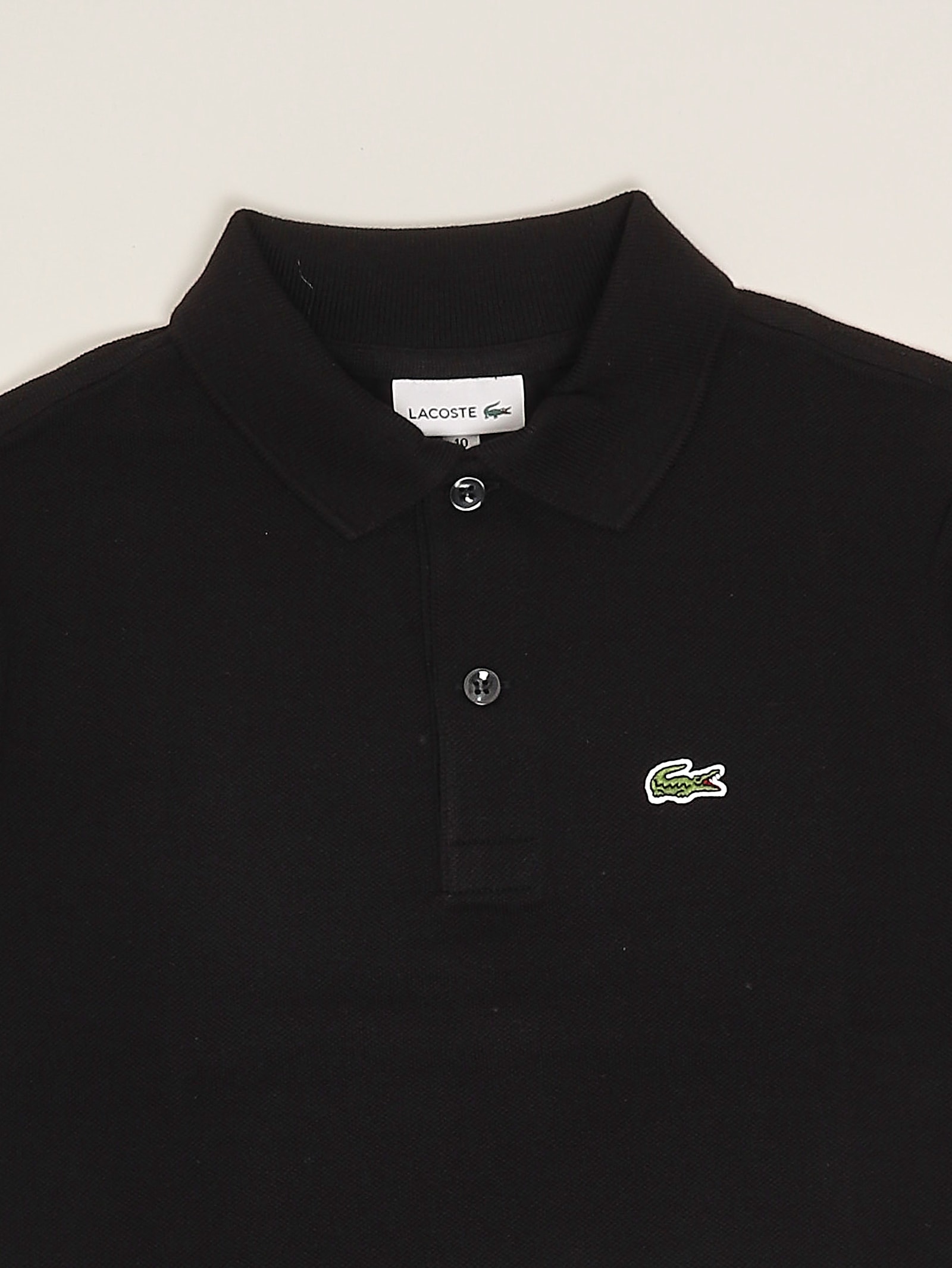 Lacoste Polo Polo In Black