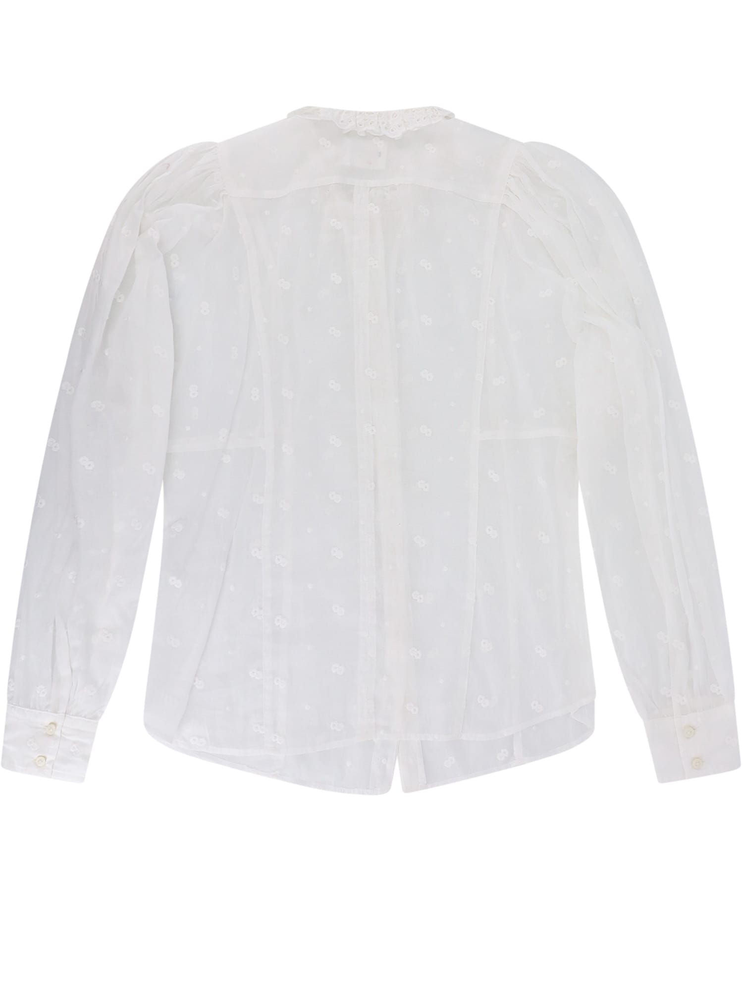 Shop Marant Etoile Terzali Shirt In White