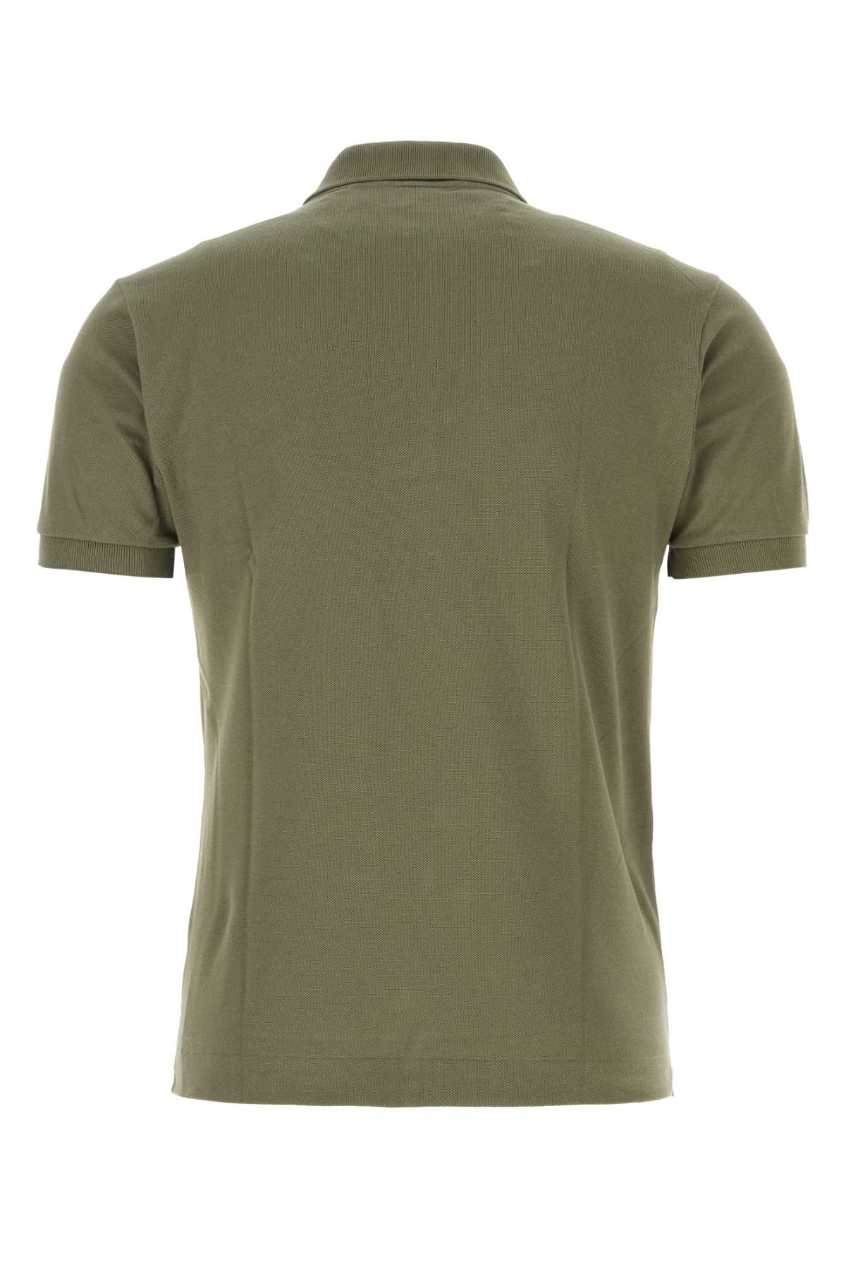 Lacoste Army Green Piquet Polo Shirt In 316