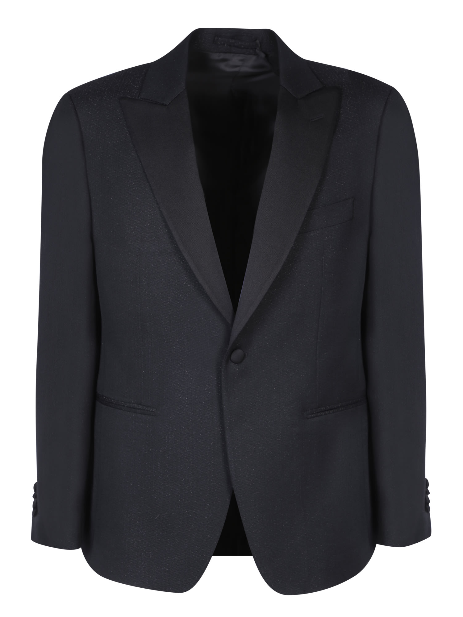 LARDINI LUREX BLACK JACKET 