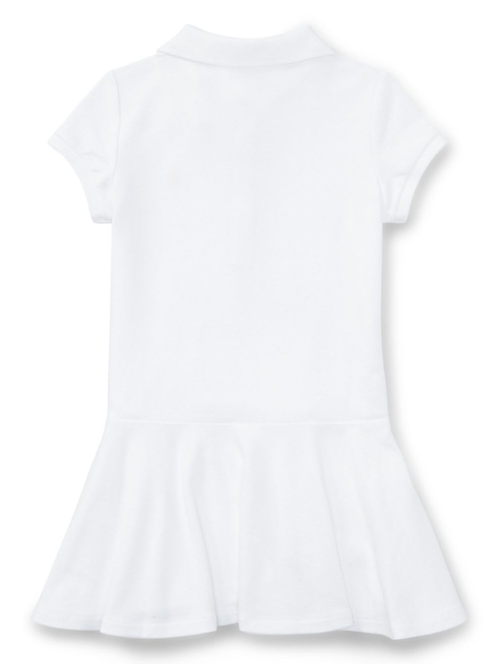 Polo Ralph Lauren Short-sleeve Polo Dress In White