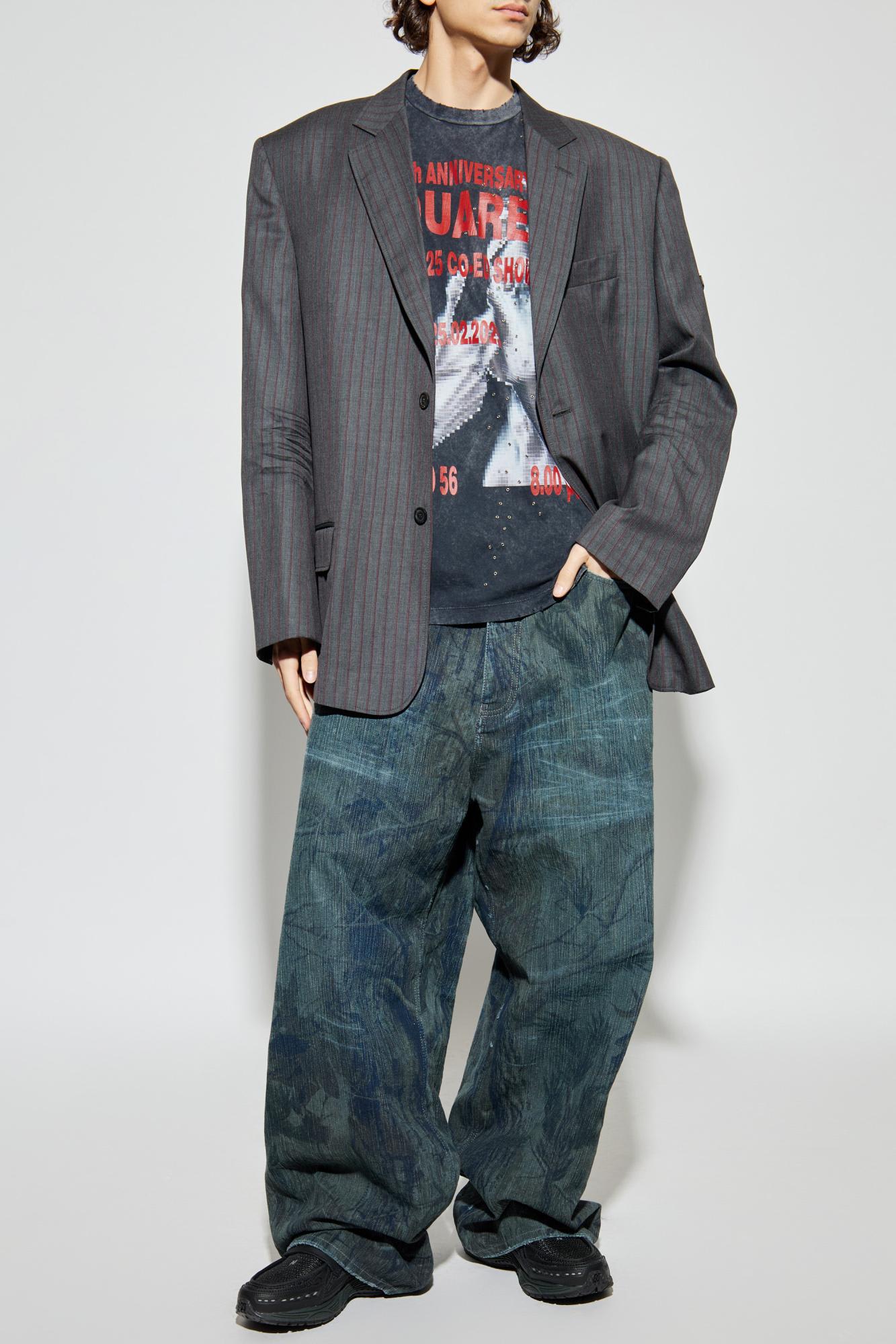 Dsquared2 Printed T-shirt In Blue