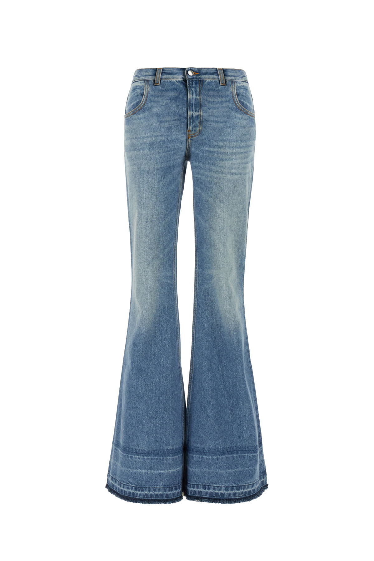 Shop Chloé Denim Jeans In 470