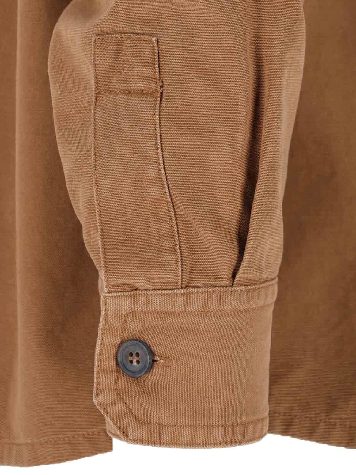 Apc Basile Shirt In Marrone