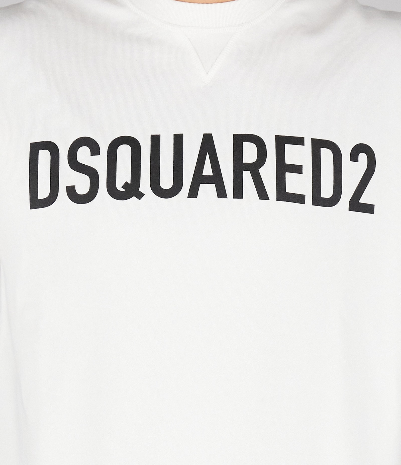 Shop Dsquared2 Sweatshirt In White