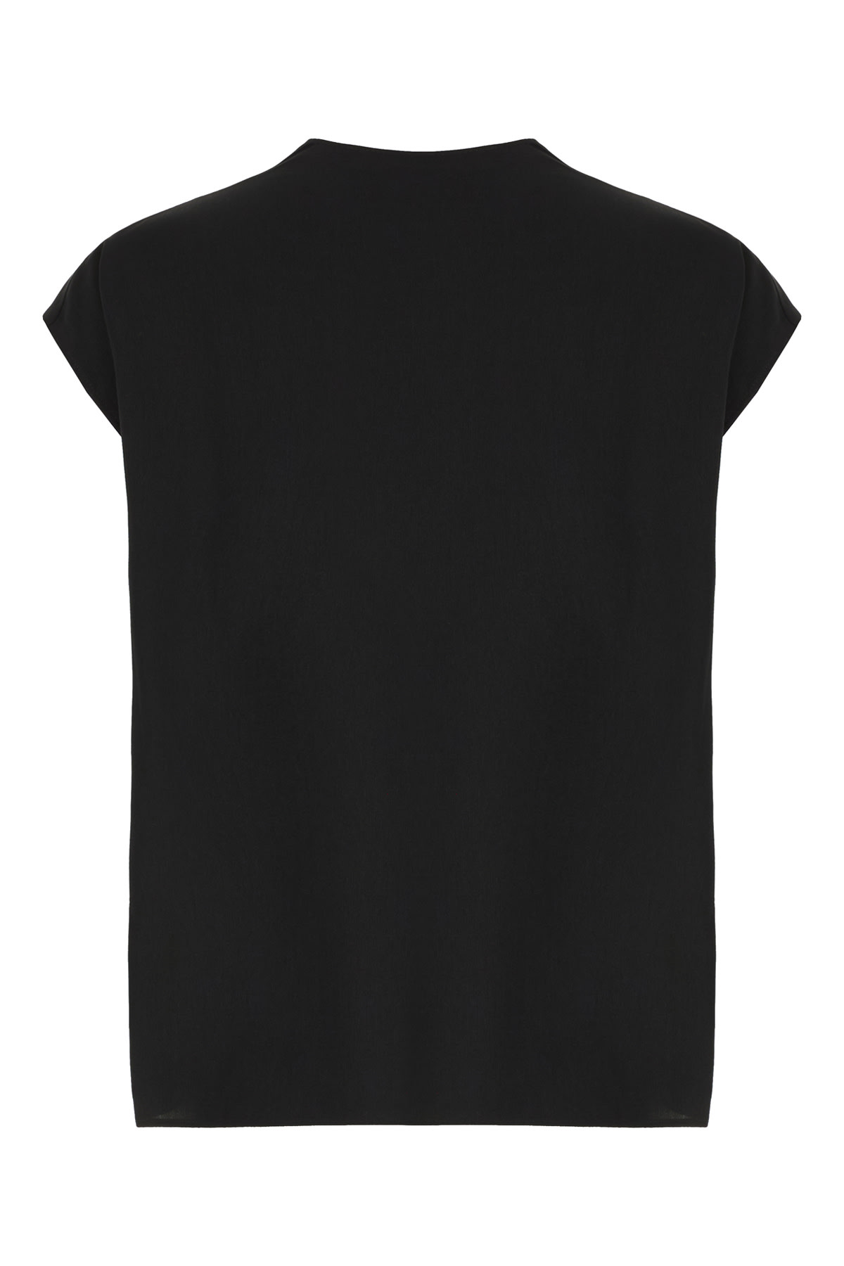 GENNY BLACK POLYESTER BLOUSE