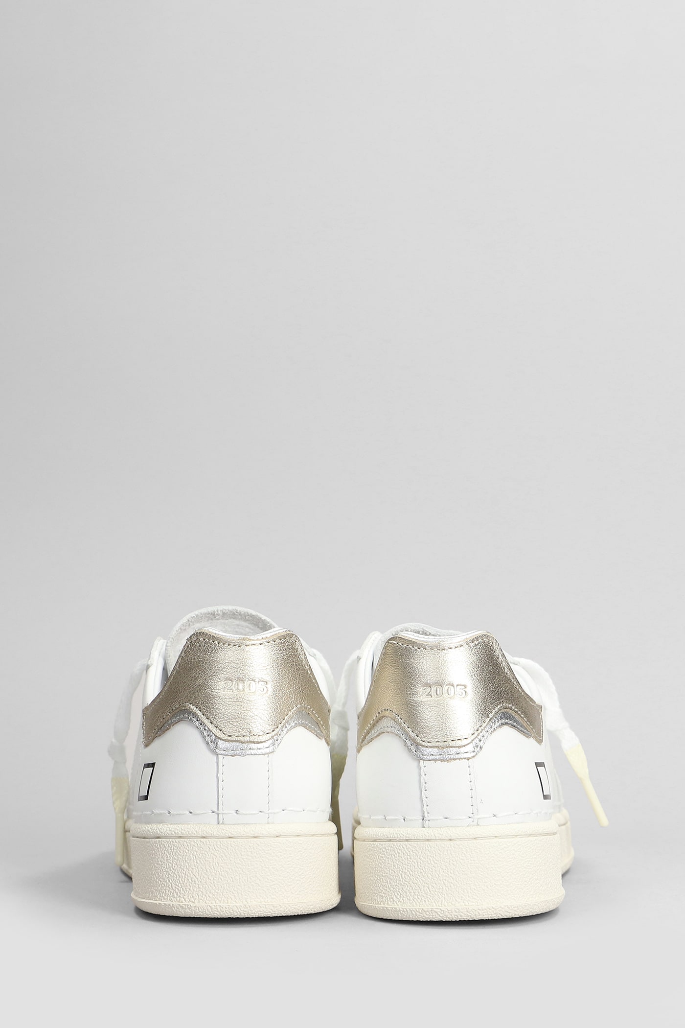 Shop Date Base Sneakers In White Leather