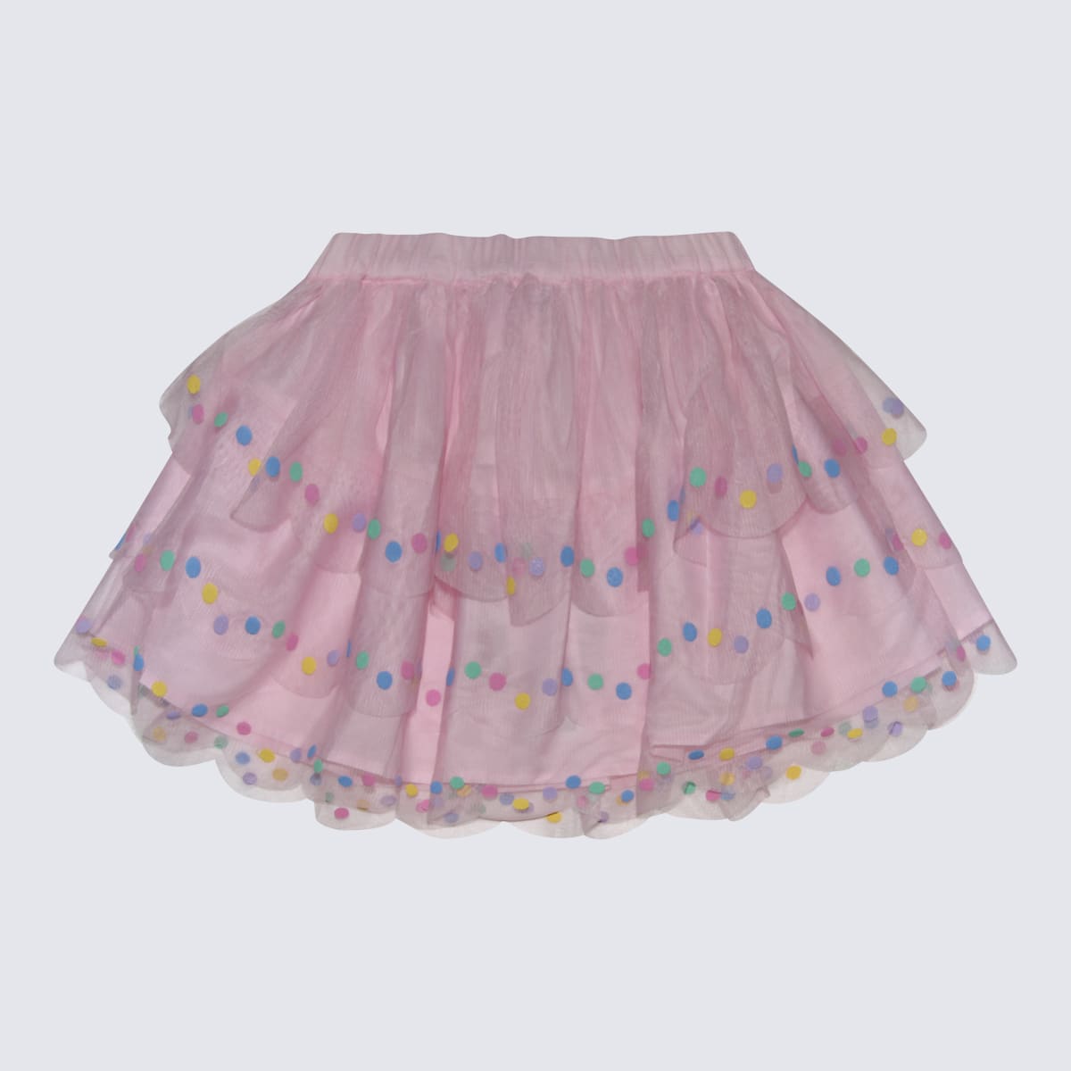 Shop Stella Mccartney Pink Mini Skirt In Wisteria