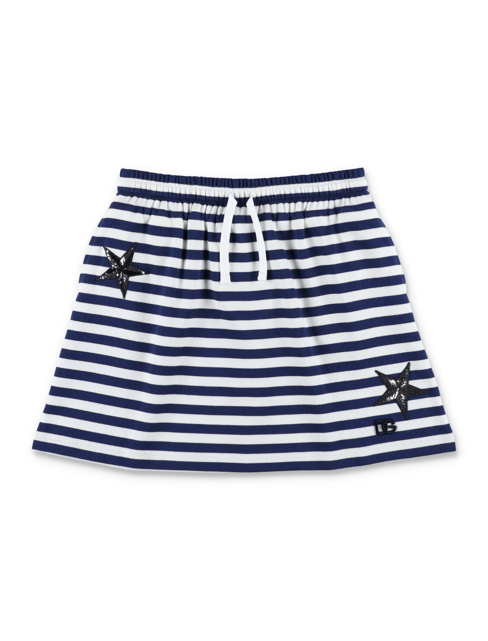 Dolce & Gabbana Striped Mini Skirt