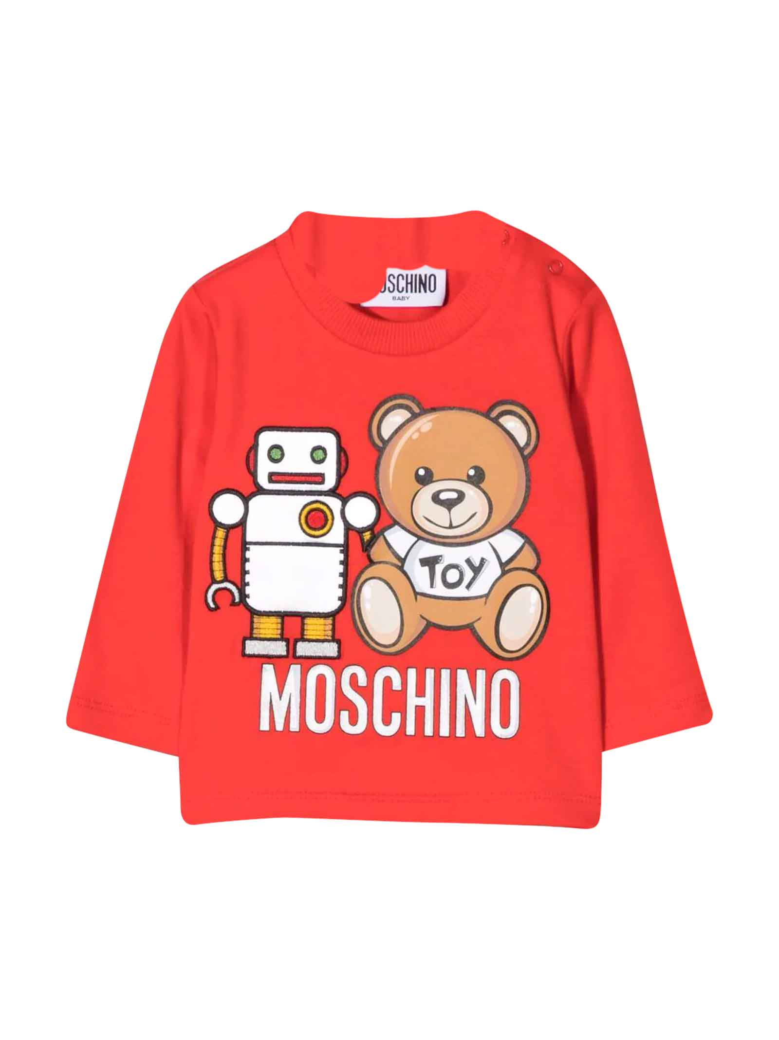 Moschino Red T-shirt Unisex