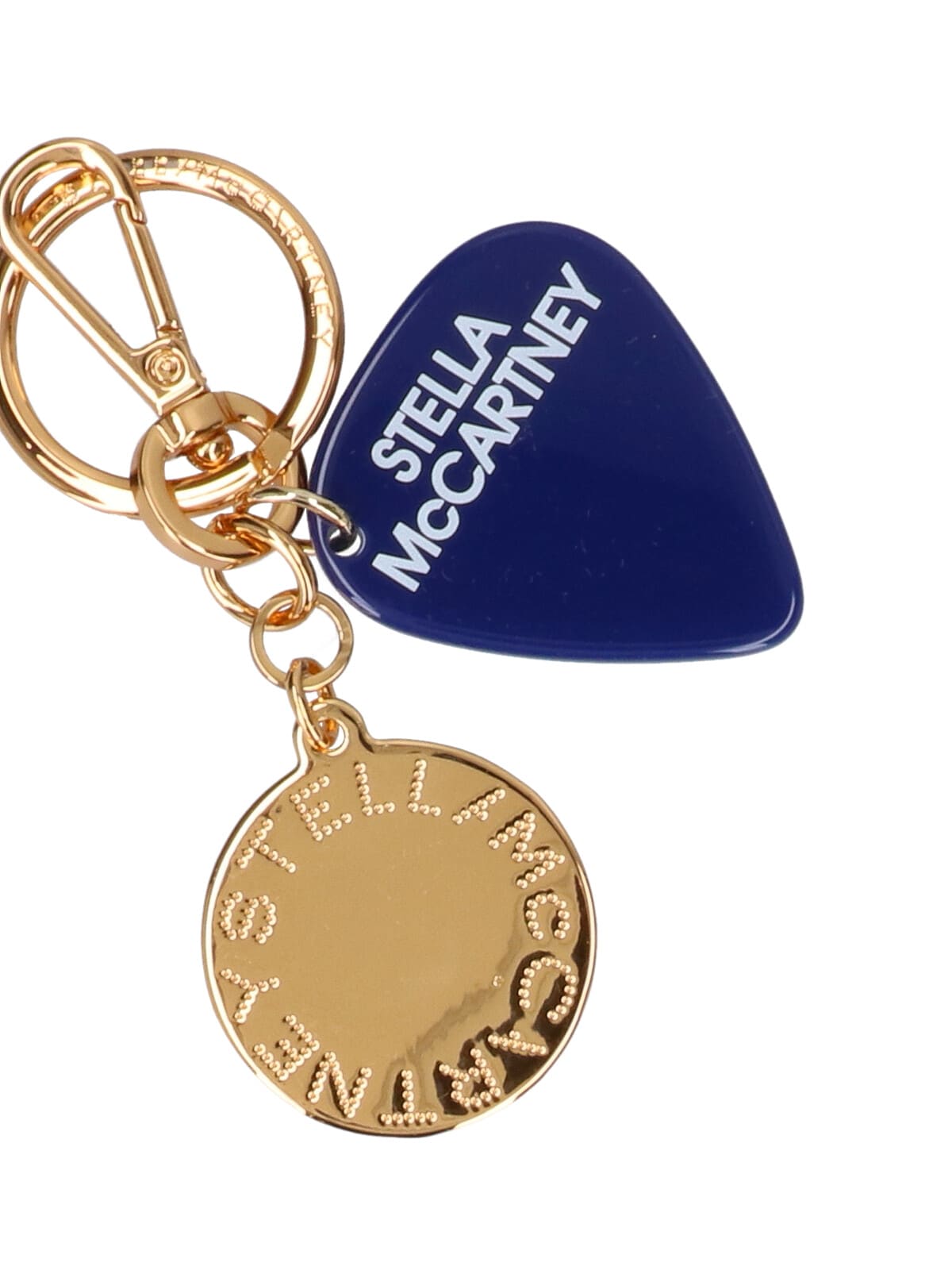 Stella Mccartney Gold-tone Finish Key Holders In Gold