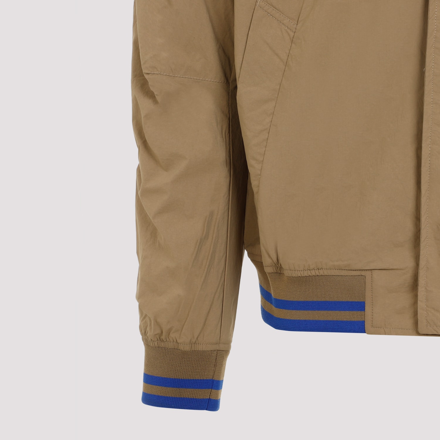 Shop Universal Works Ns Bomber Jacket In Sand