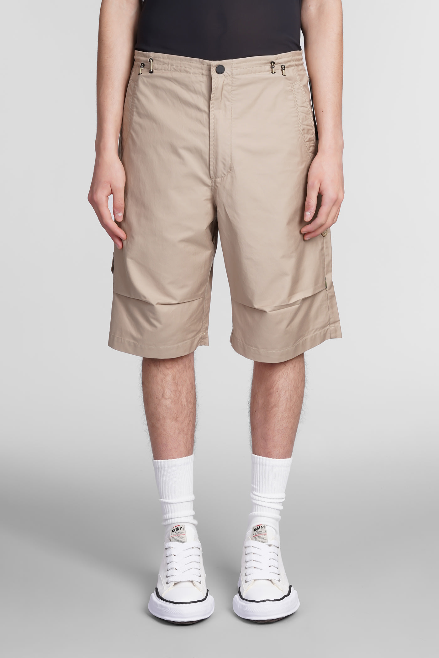 Maharishi Shorts In Beige Cotton