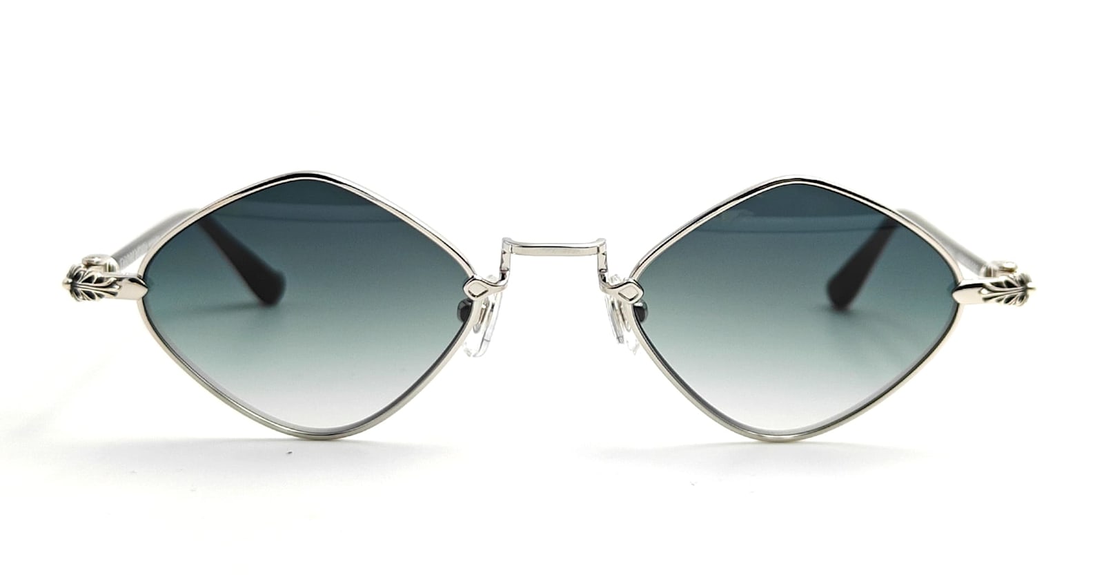 Shop Chrome Hearts Diamong Dog - Shiny Silver Sunglasses