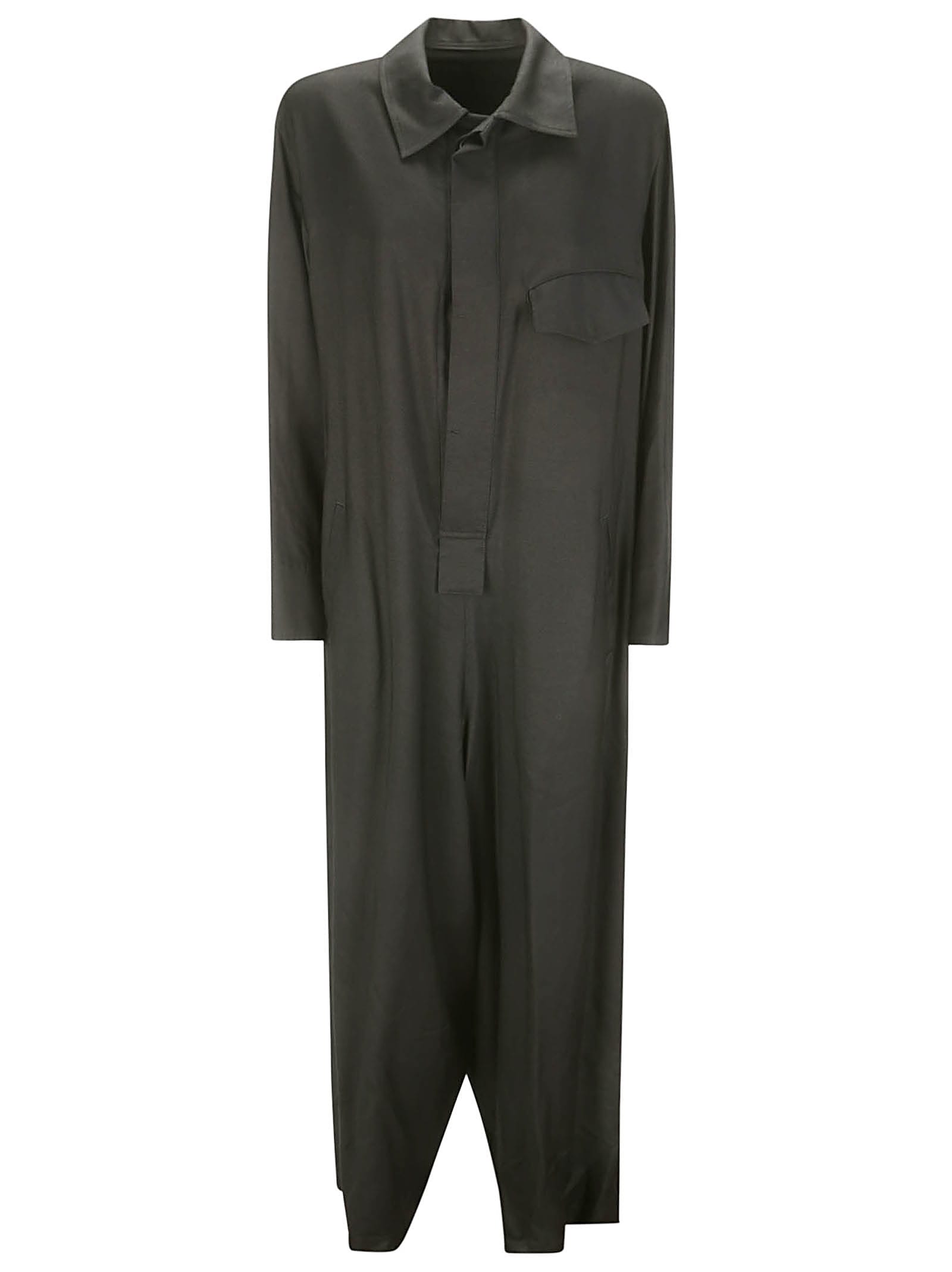 Shop Yohji Yamamoto R-jumpsuit In Black