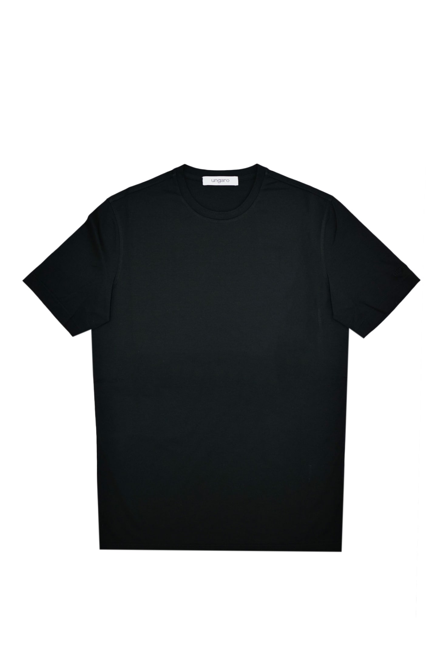 Shop Emanuel Ungaro T-shirt In Black