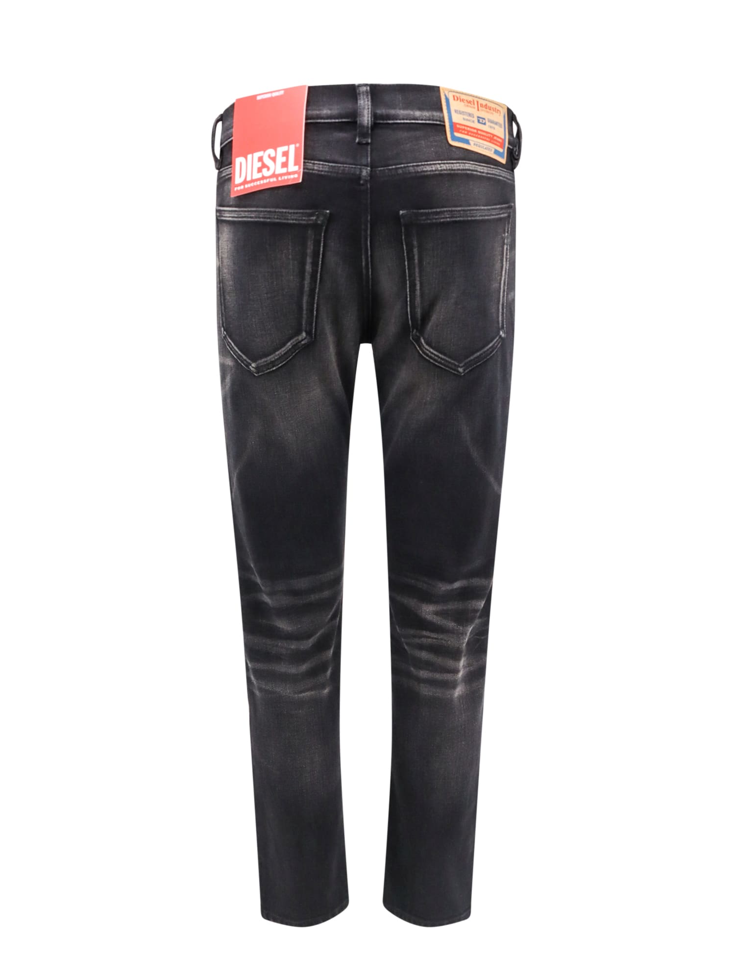 Shop Diesel 2019 D-strukt Trouser In Black