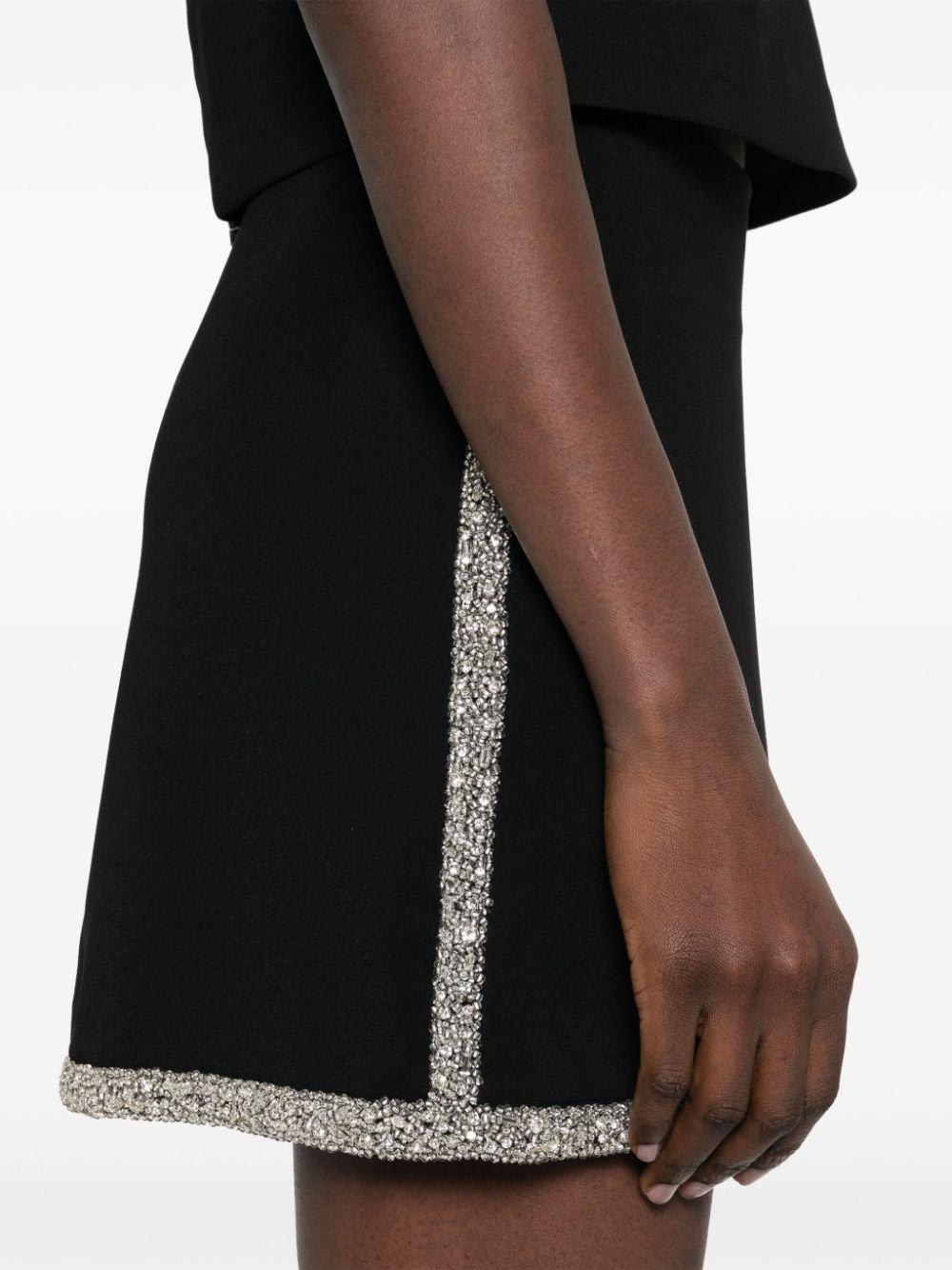 Shop Alice And Olivia Embellished Trim Skirt