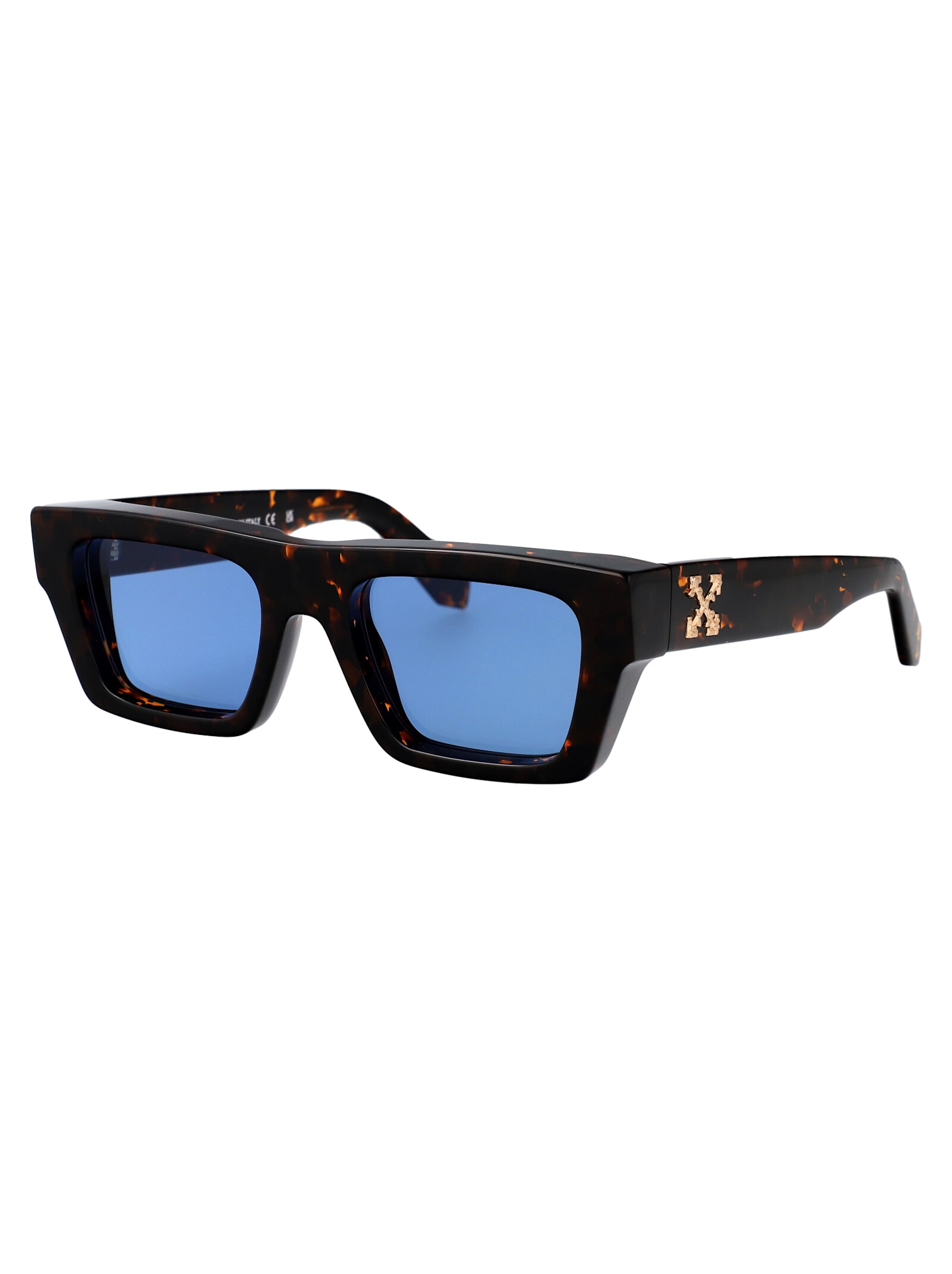 Off-white Oregon Sunglasses In Havana Blue