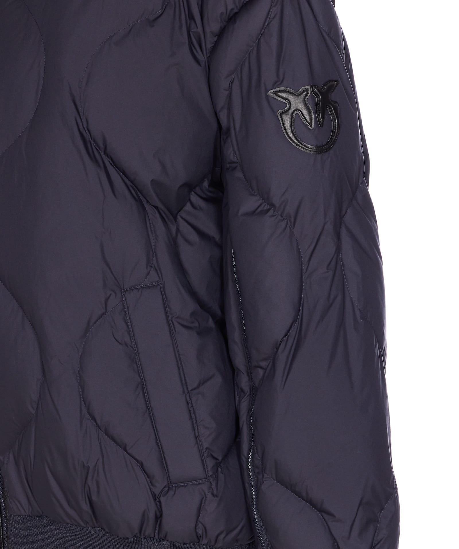 Pinko Caviale Bomber In Black