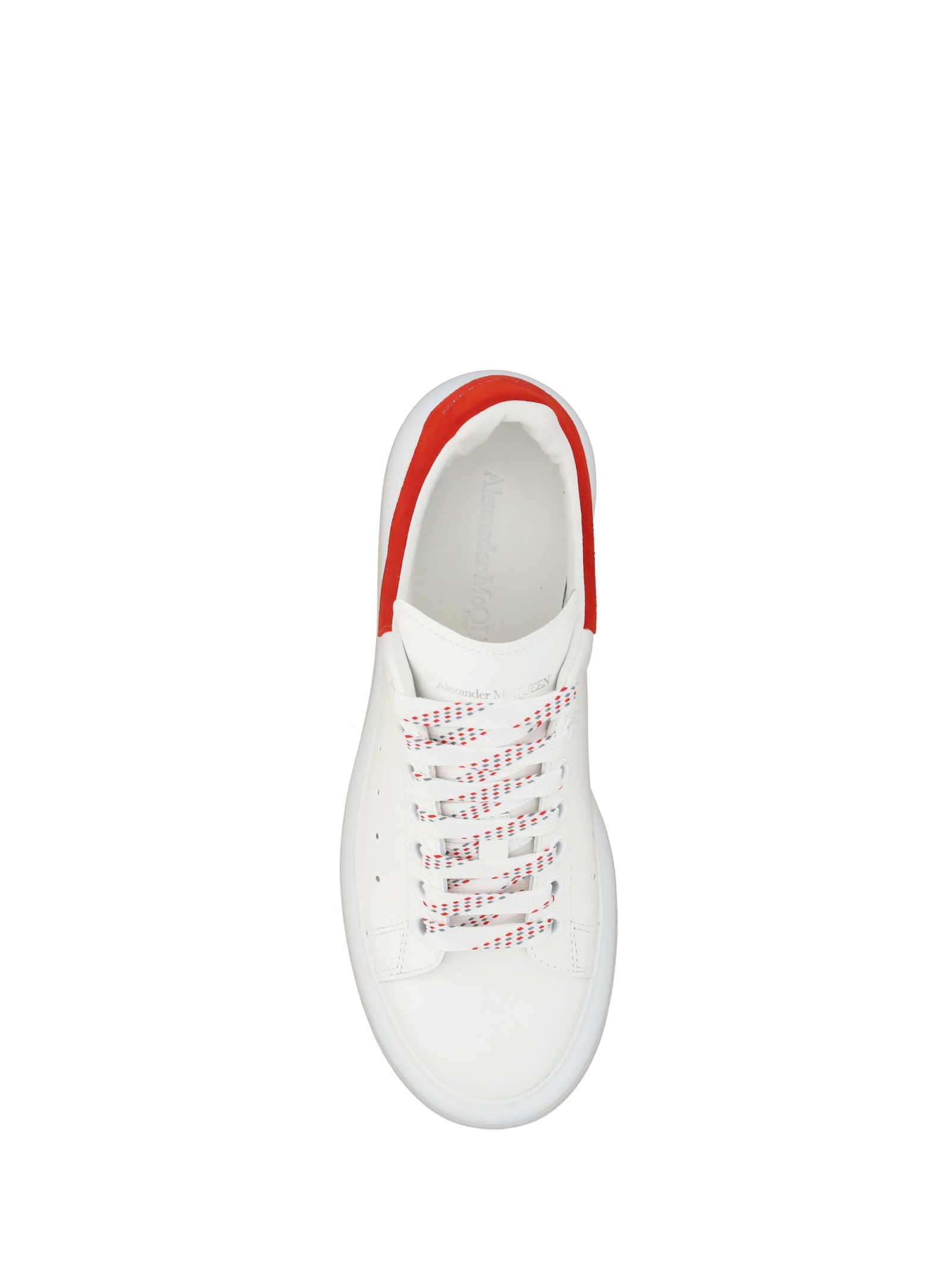 Alexander Mcqueen Alexander Mc Queen Oversized Low-top Sneakers In White