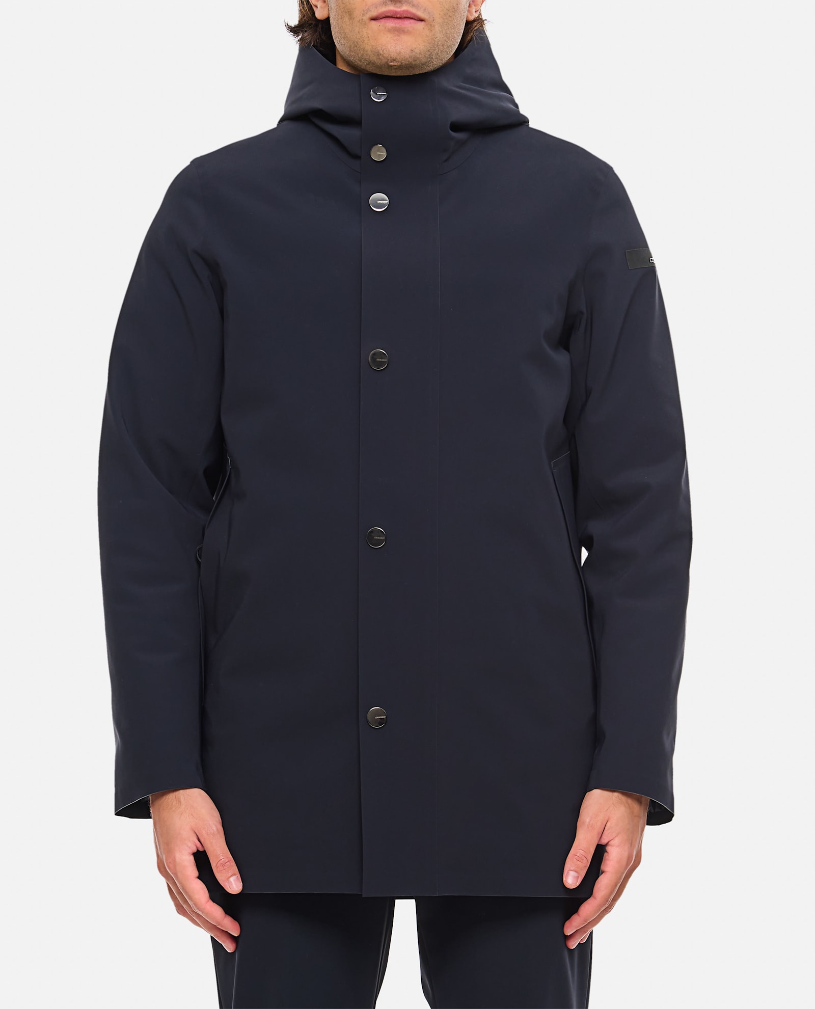 Shop Rrd - Roberto Ricci Design Down Under Floating Parka Jkt In Blue