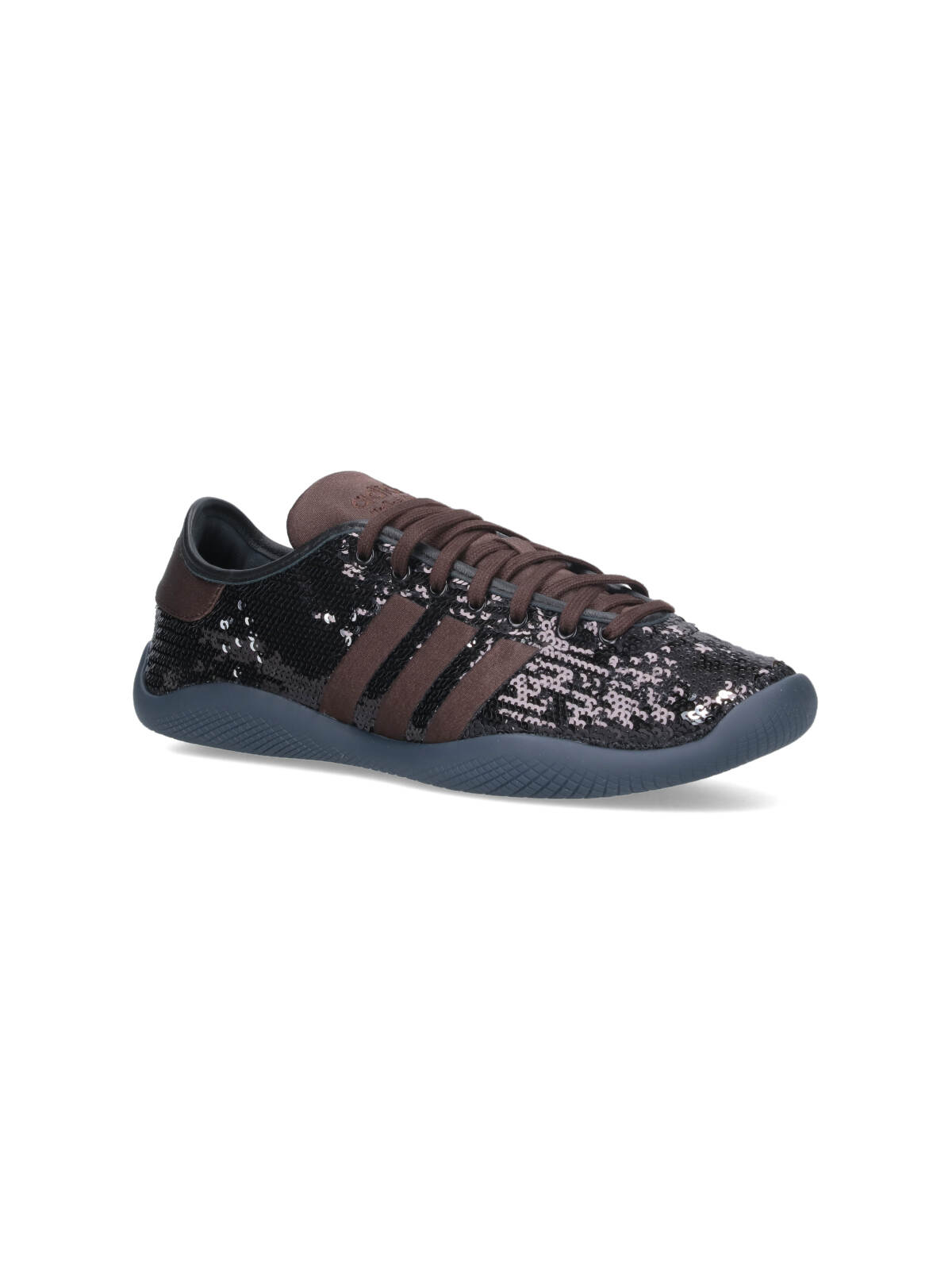 Adidas Originals By Wales Bonner Lo Pro Sequin Sneakers In Black Fabric