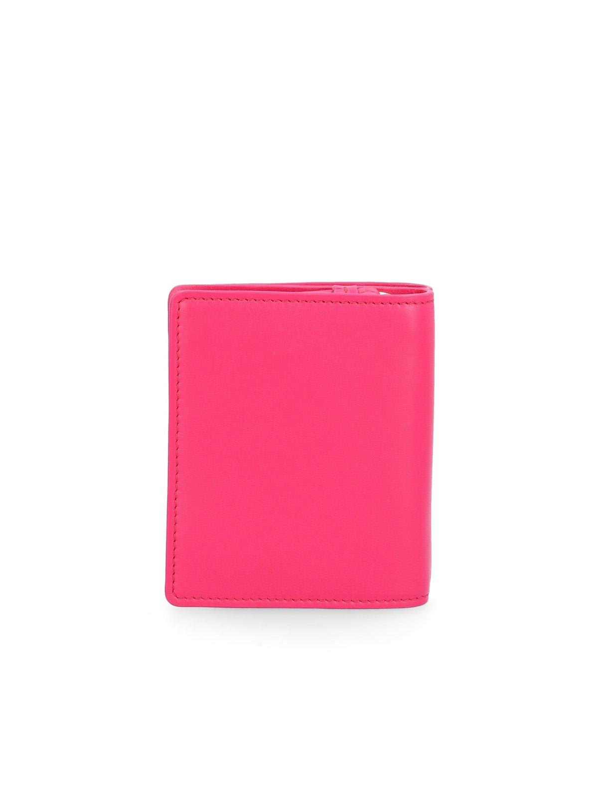 Shop Chloé Sense Compact Bi-fold Wallet In Fizzy Pink