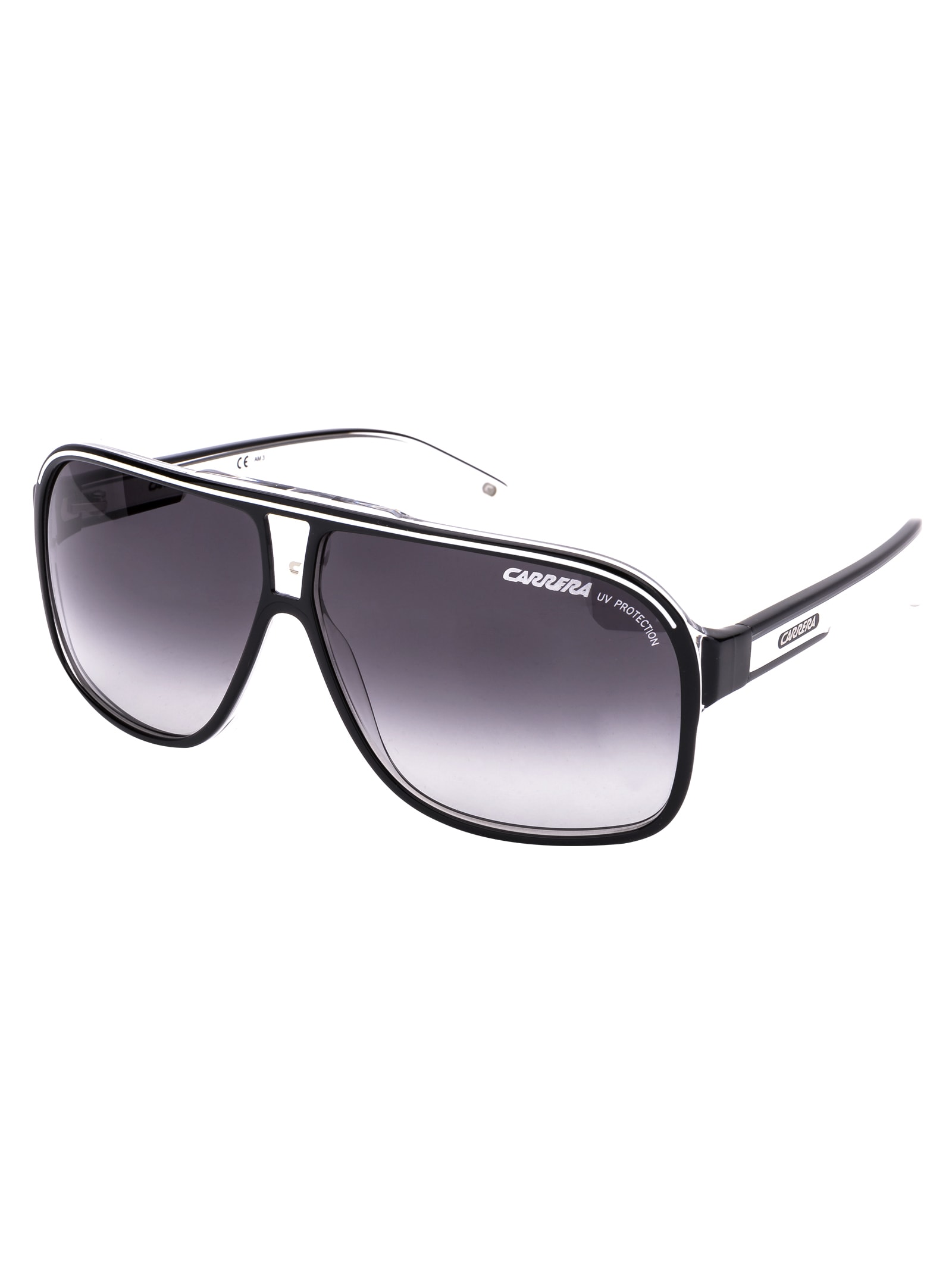 Carrera Blackcrystal Blackcrystalwhite Acetate Sunglasses