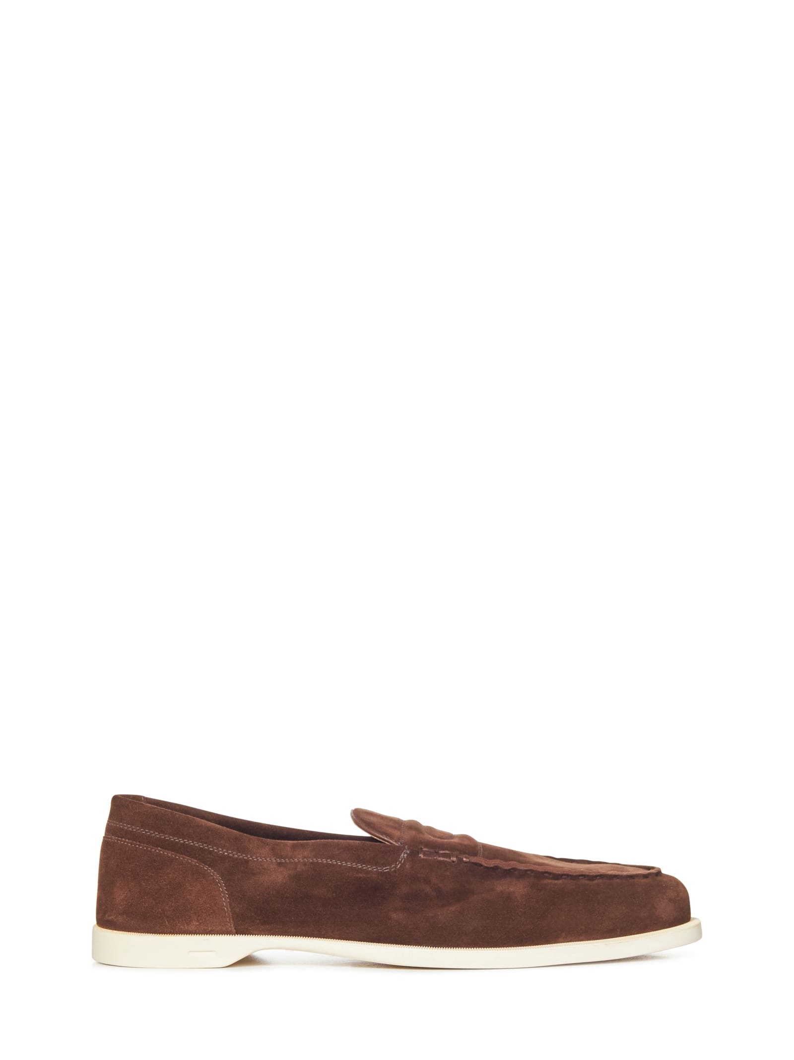 Shop John Lobb Pace Loafers In Brown