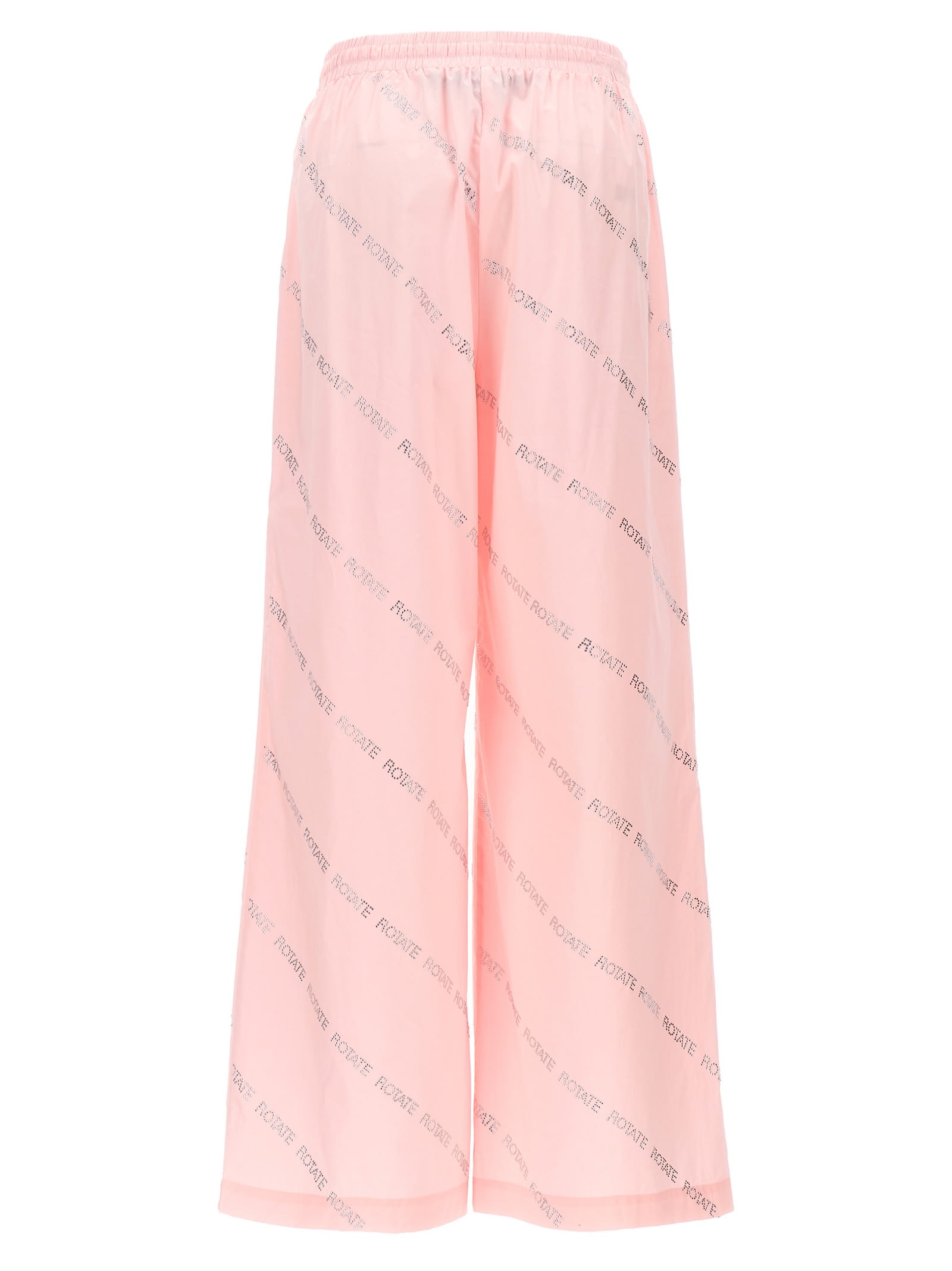 Shop Rotate Birger Christensen Sunday Capsule Crystal Pants In Pink