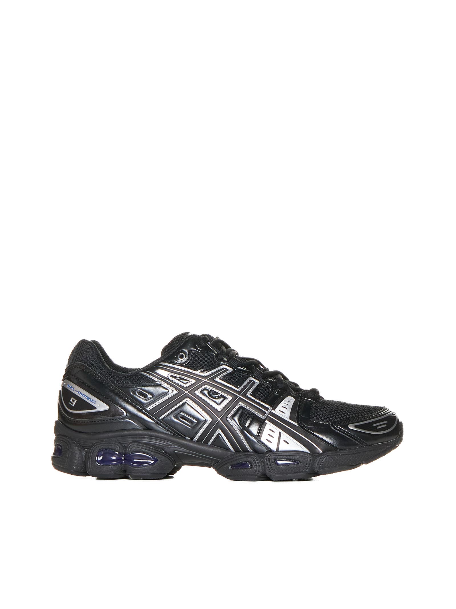 Shop Asics Sneakers In Black/pure Silver