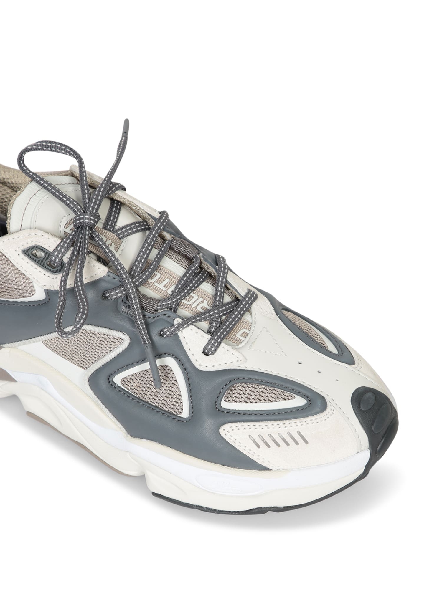 Axel Arigato Foam Collar Runner Branded Webbing In White