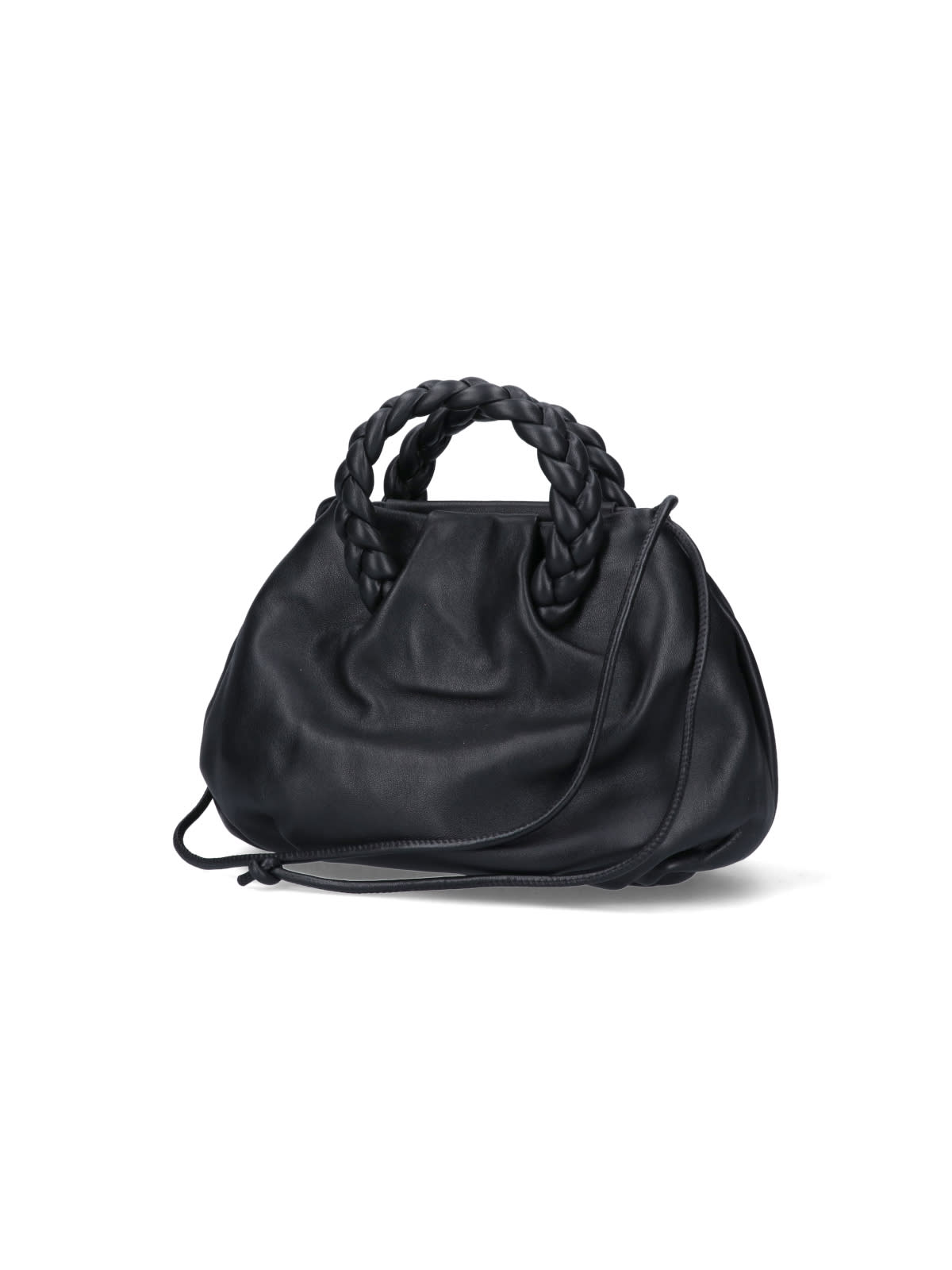 Hereu Sinia Leather Bag in Black