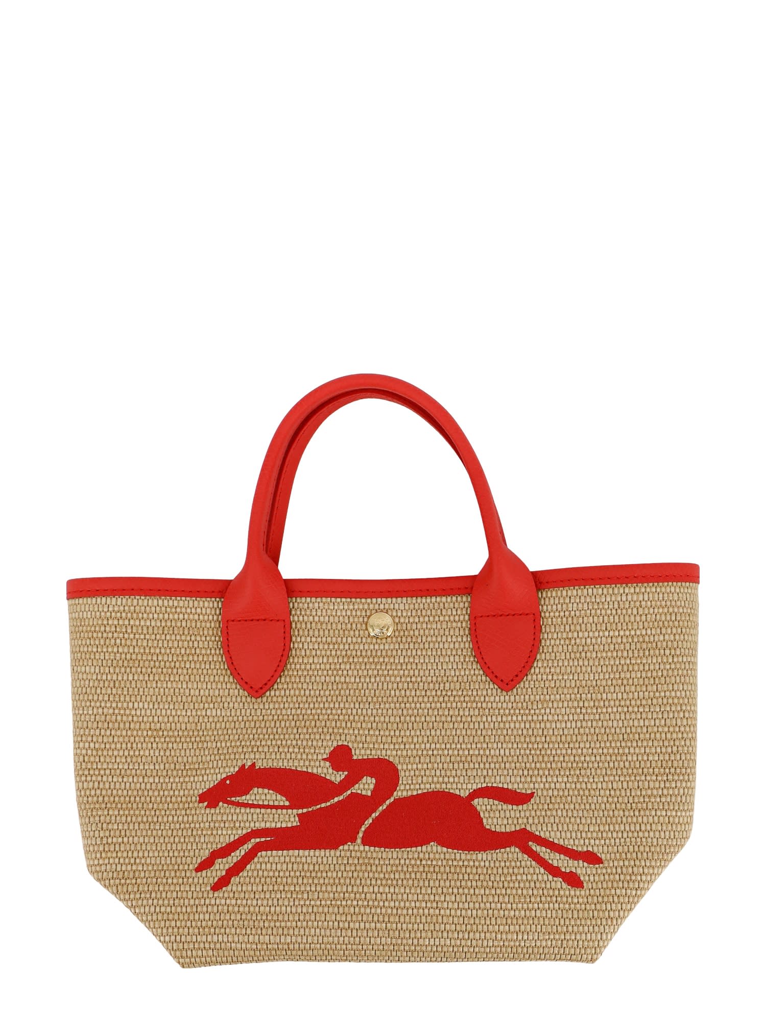 Longchamp Le Panier Pliage Handbag In Beige