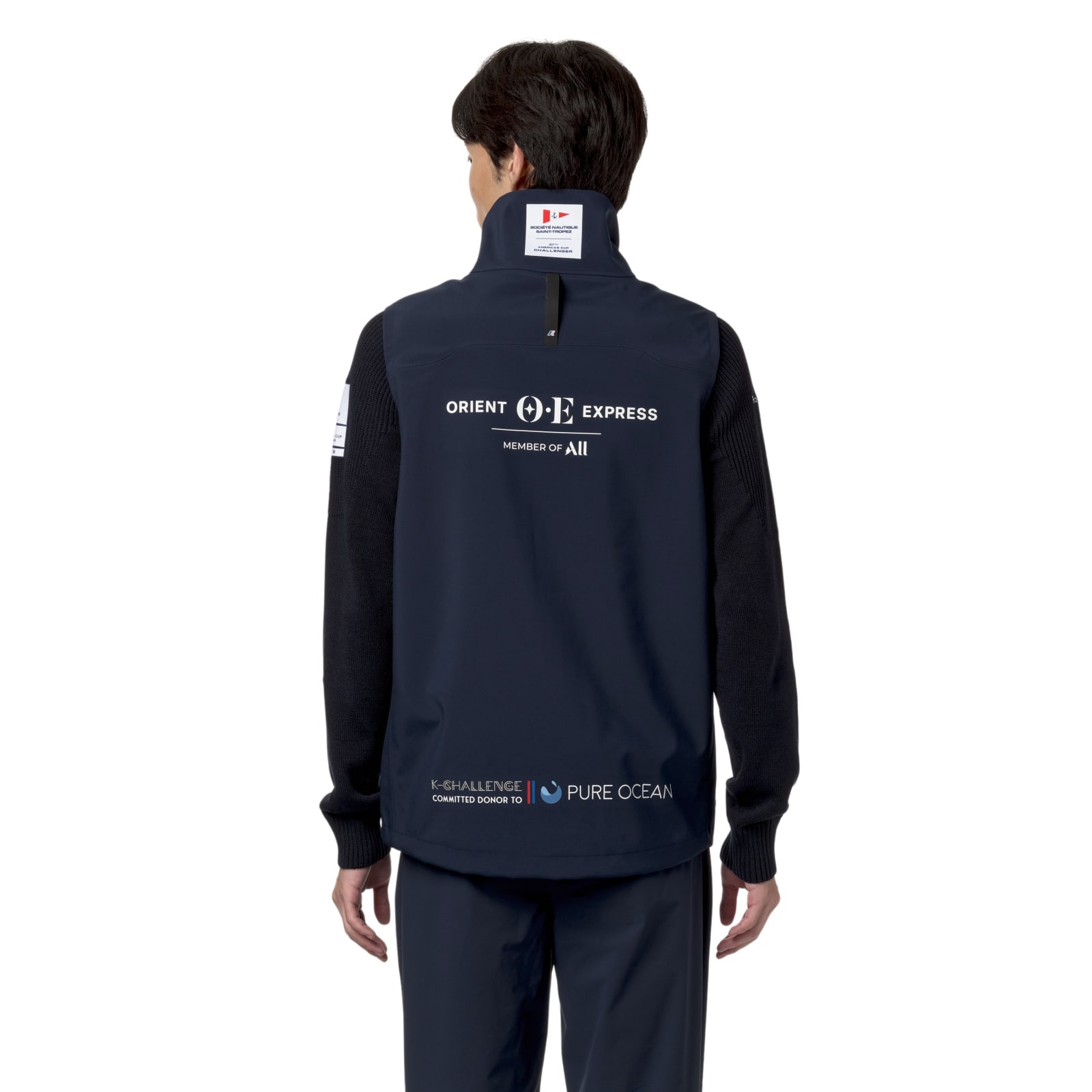 K-way Kerhostin Orient Express Team In Blue Navy