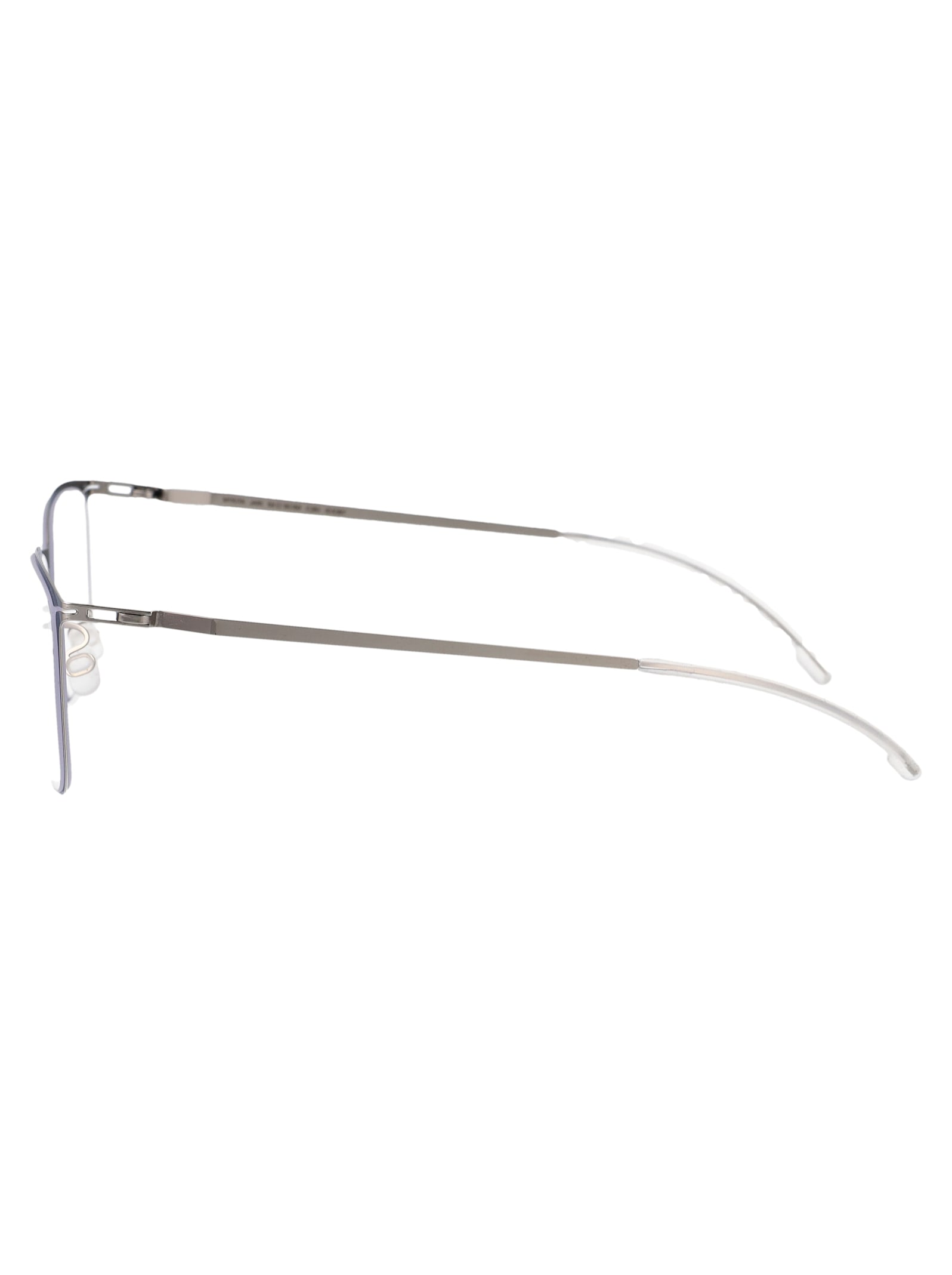 Shop Mykita Jari Glasses In Shiny Silver