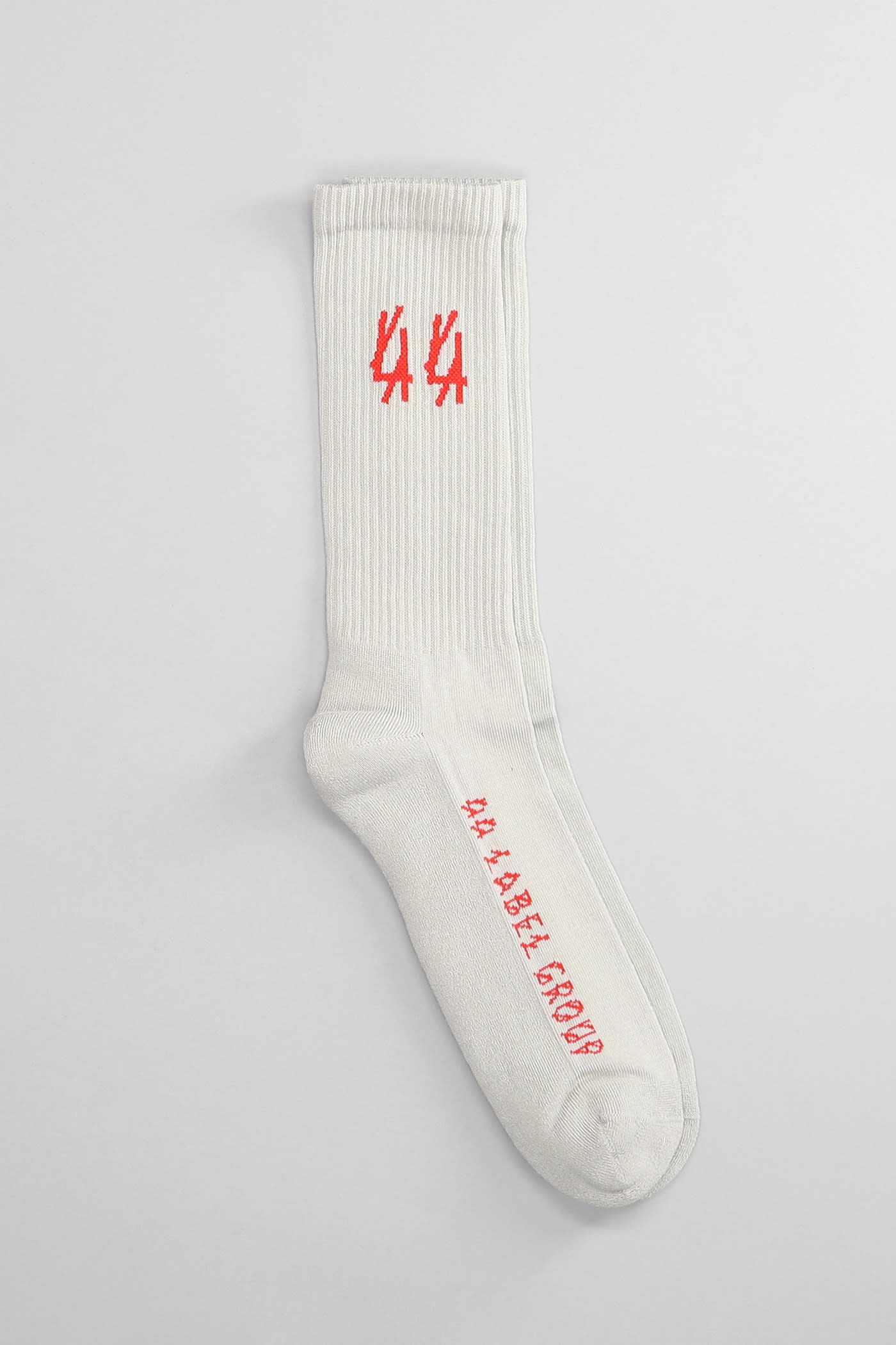 44 Label Group Socks In Grey Cotton