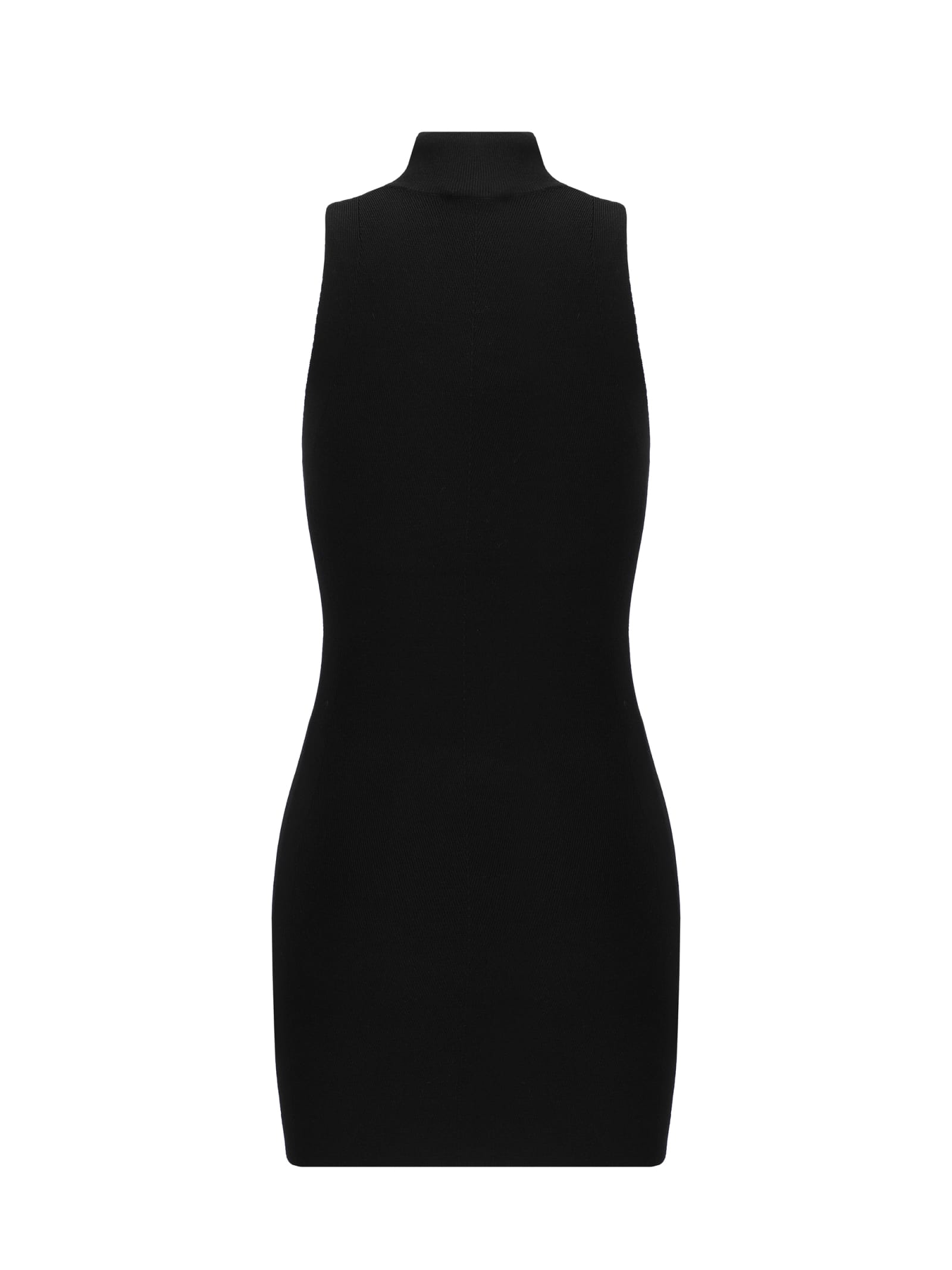 Shop Diesel M-onervax Dress In 004 - Deep/black