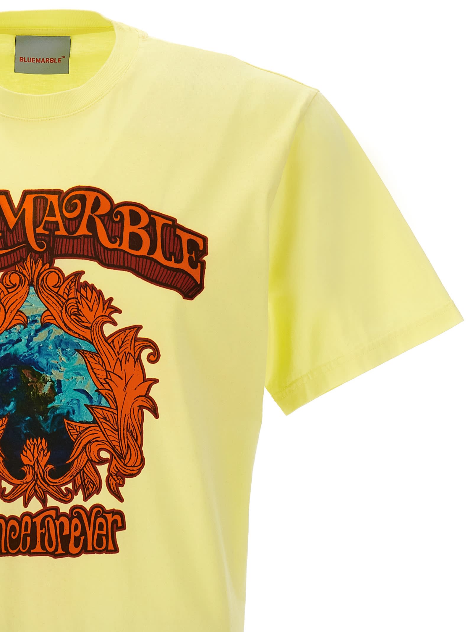 Shop Bluemarble Since Forever T-shirt In Yellow