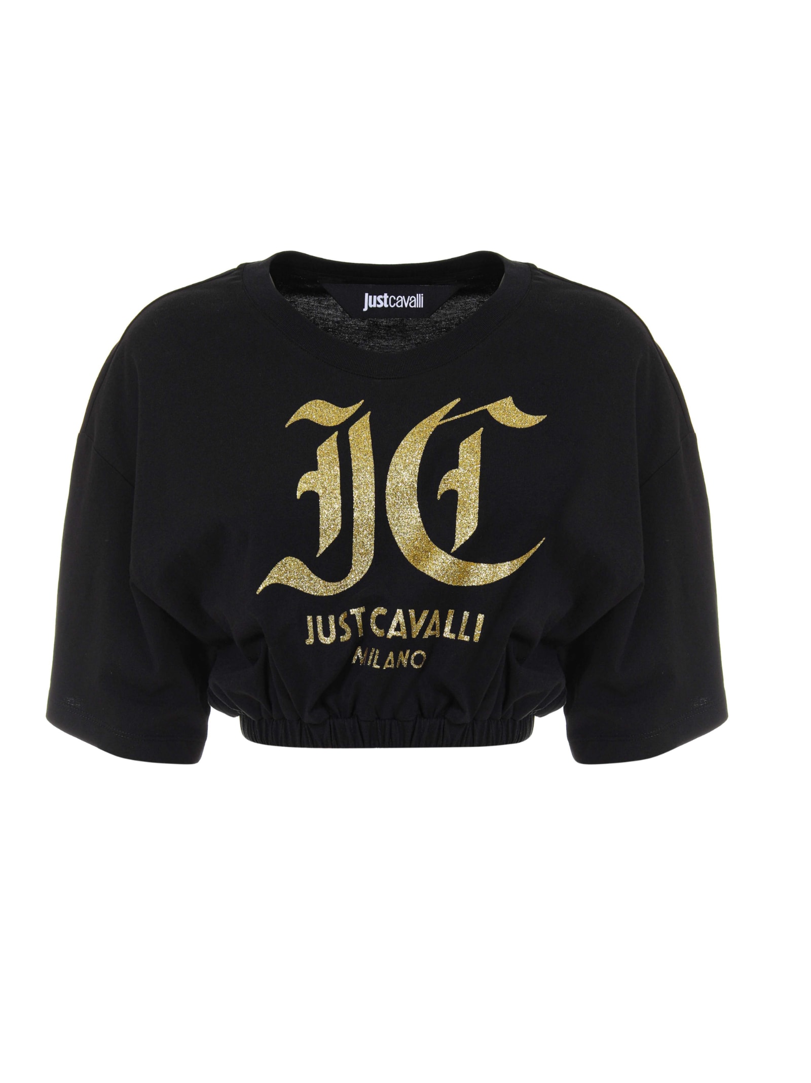 Shop Just Cavalli T-shirt In Black